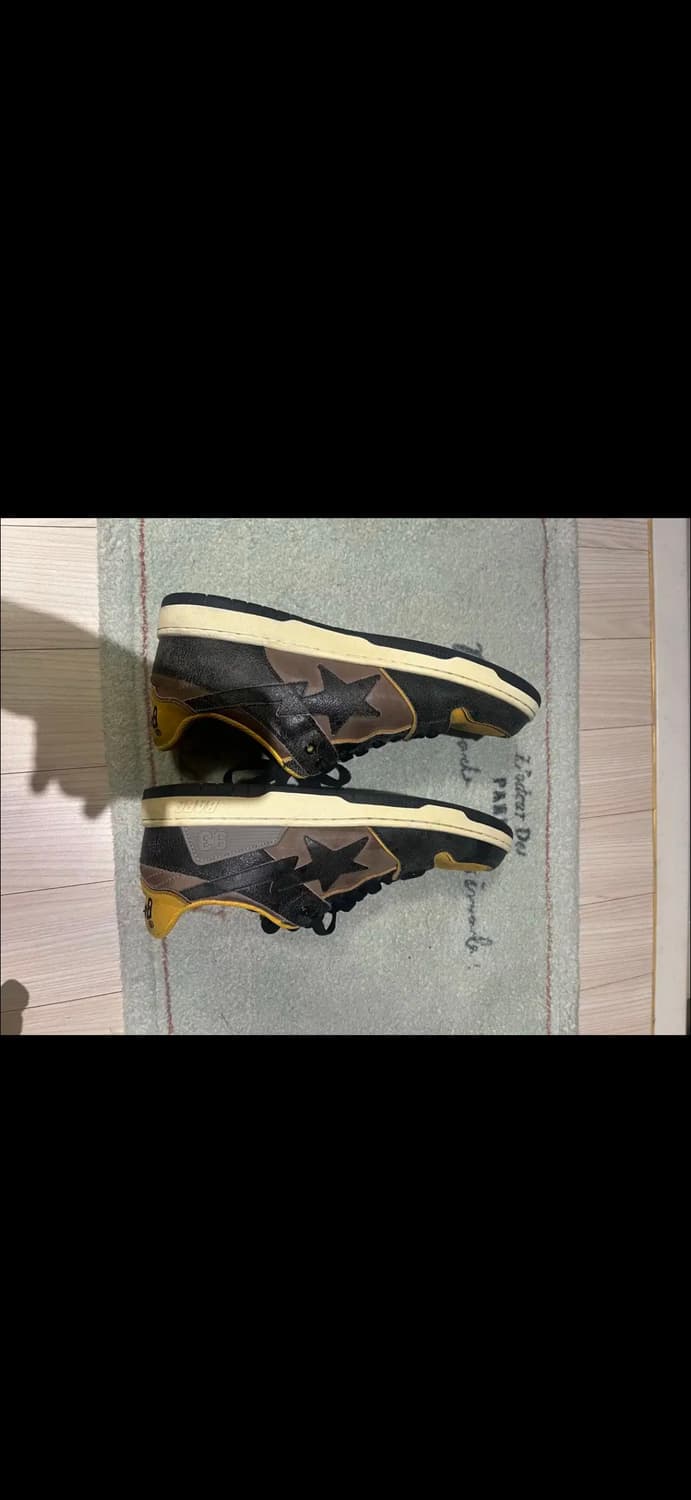 베이프스타 sk8 빈티지옐로우 12size 상품이미지2