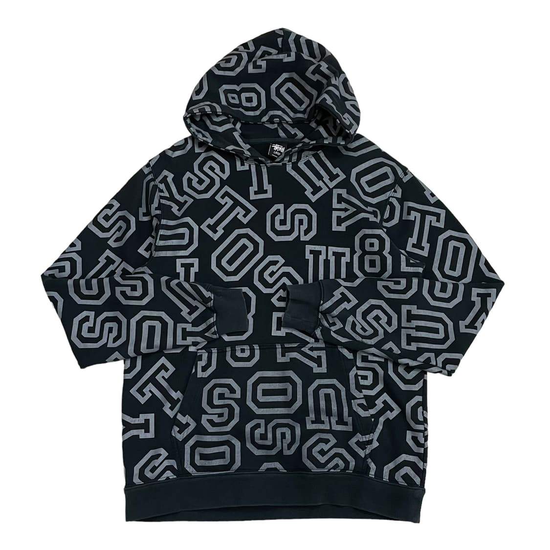 (L) 스투시 멀티로고 후드티 상품이미지2