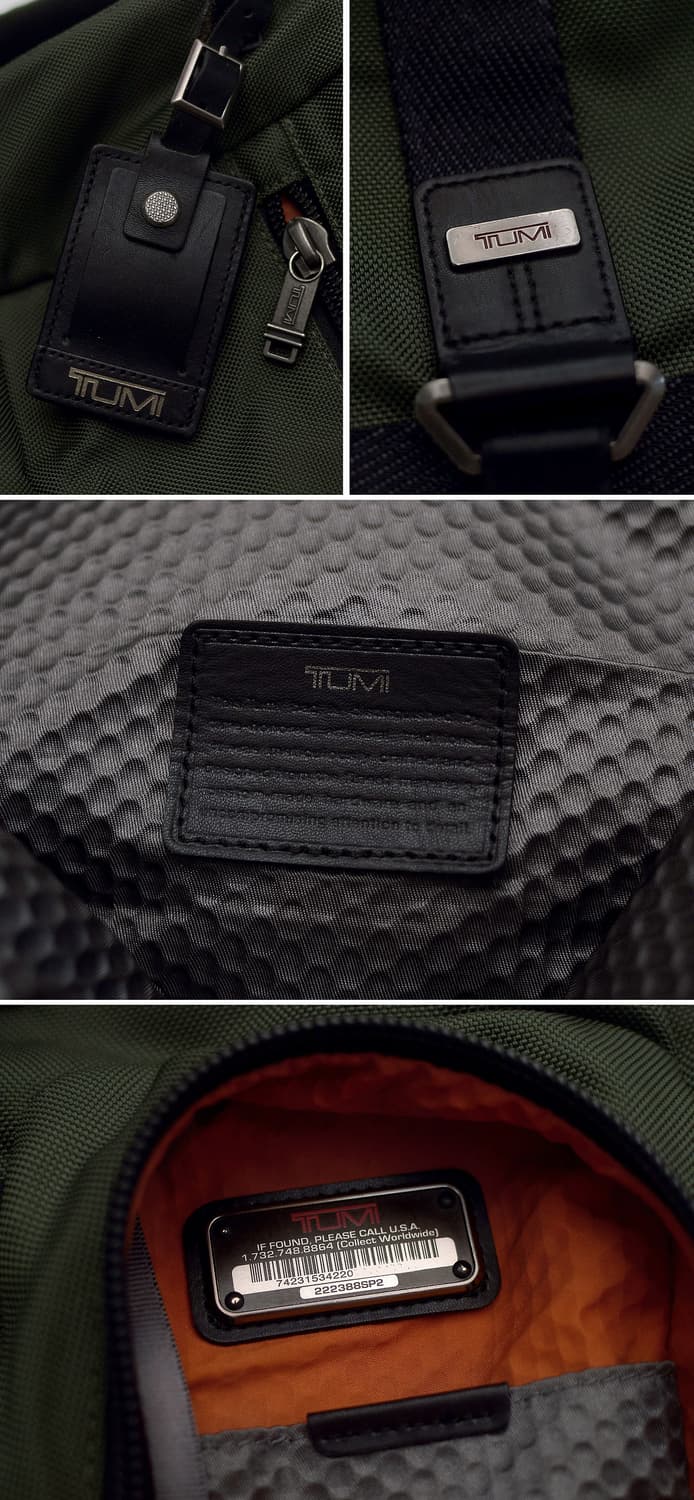 투미 (TUMI) 알파 브라보 루크 롤탑 빅백팩 스프루스 그린 상품이미지8