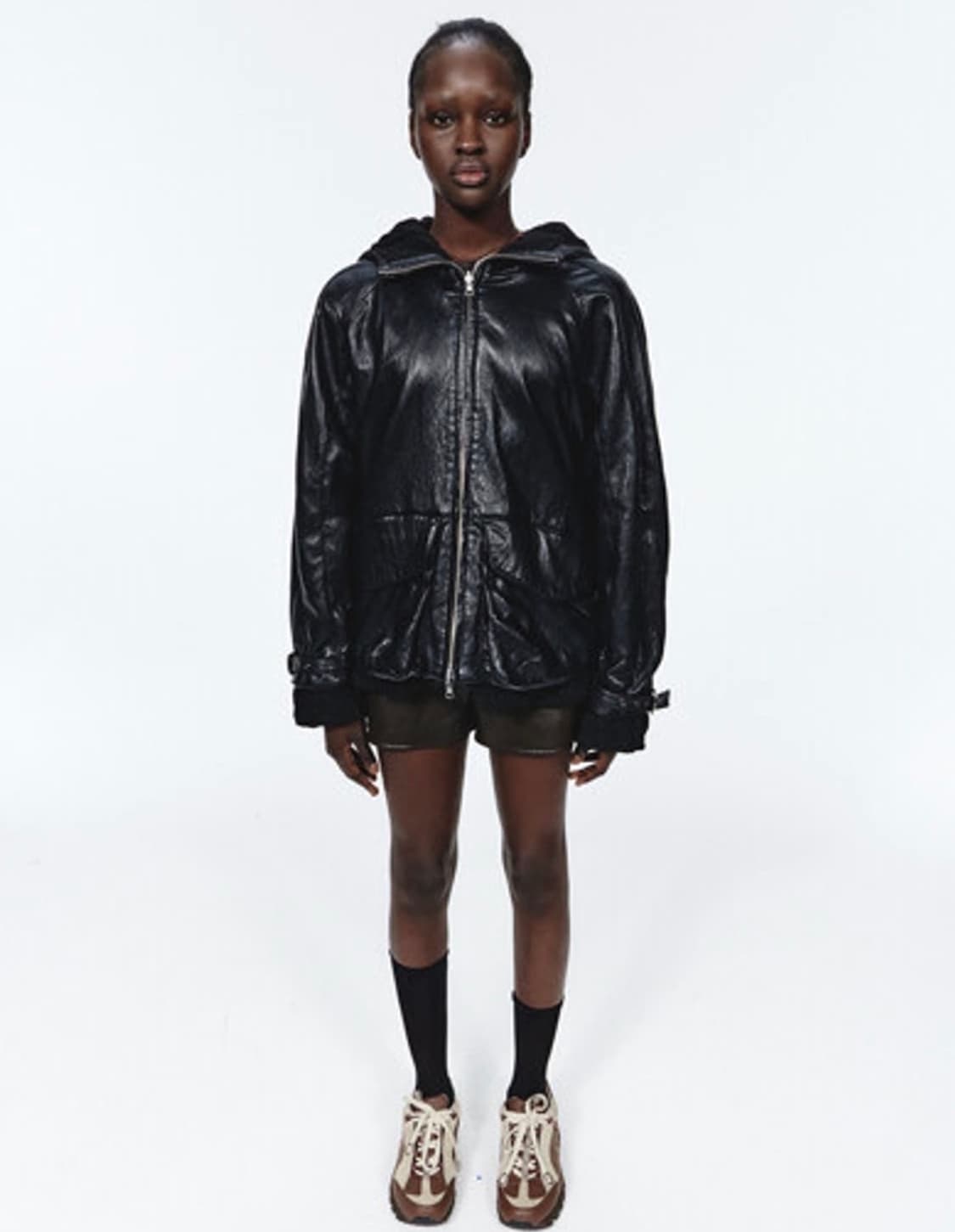 오들리워크샵 리버시블 후드 봄버자켓 상품이미지1