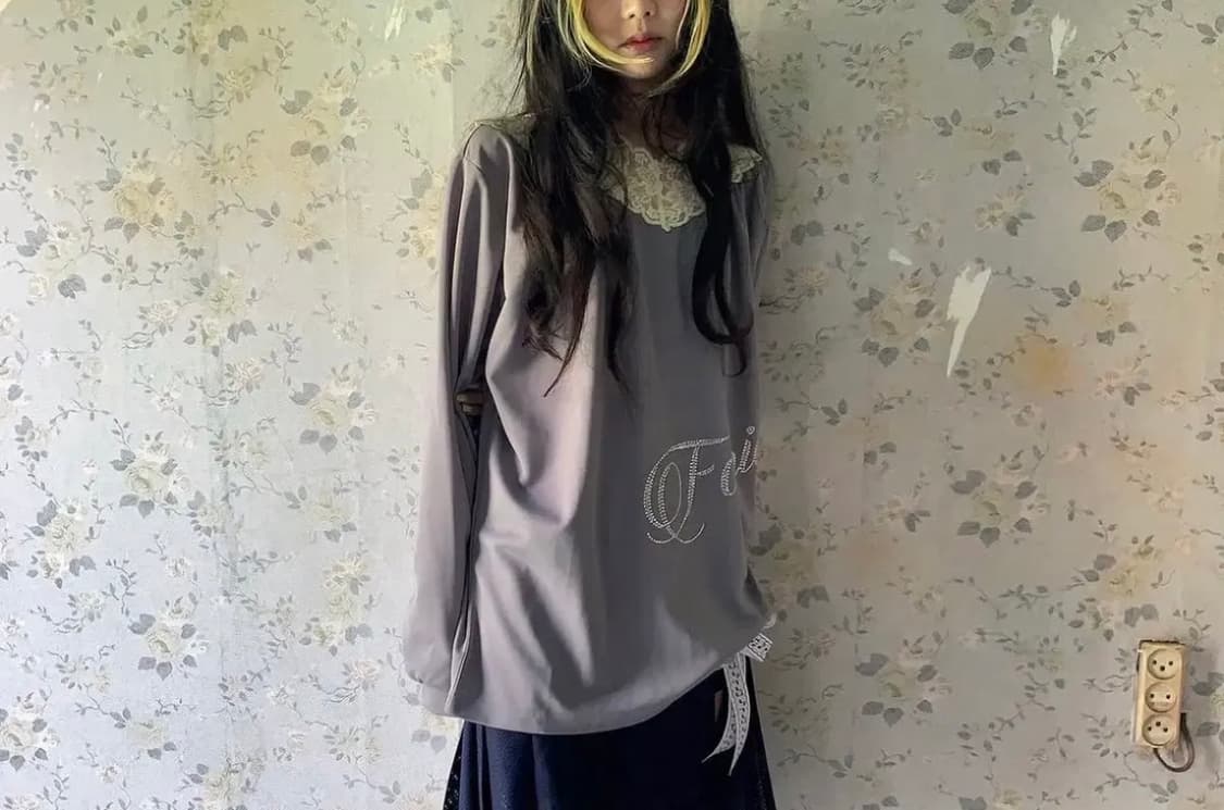 샵페어리 레이스 브이넥 탑 상품이미지2