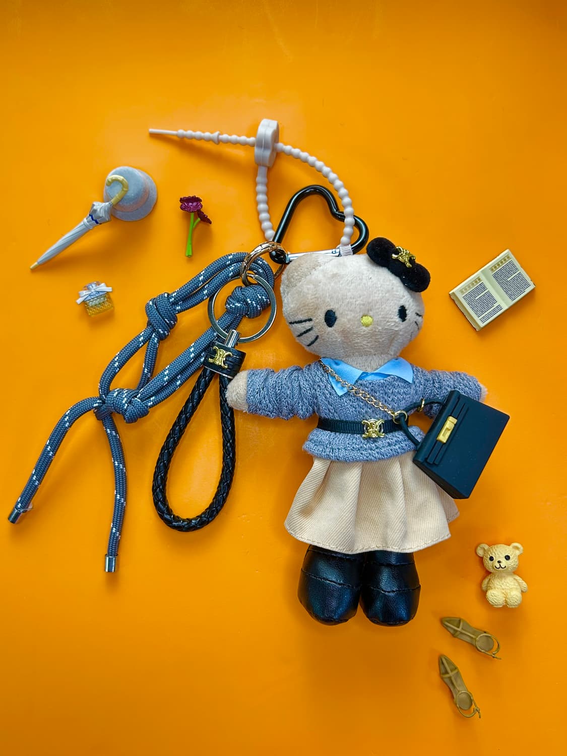 롱다리키티 커스텀키링(5) 상품이미지1