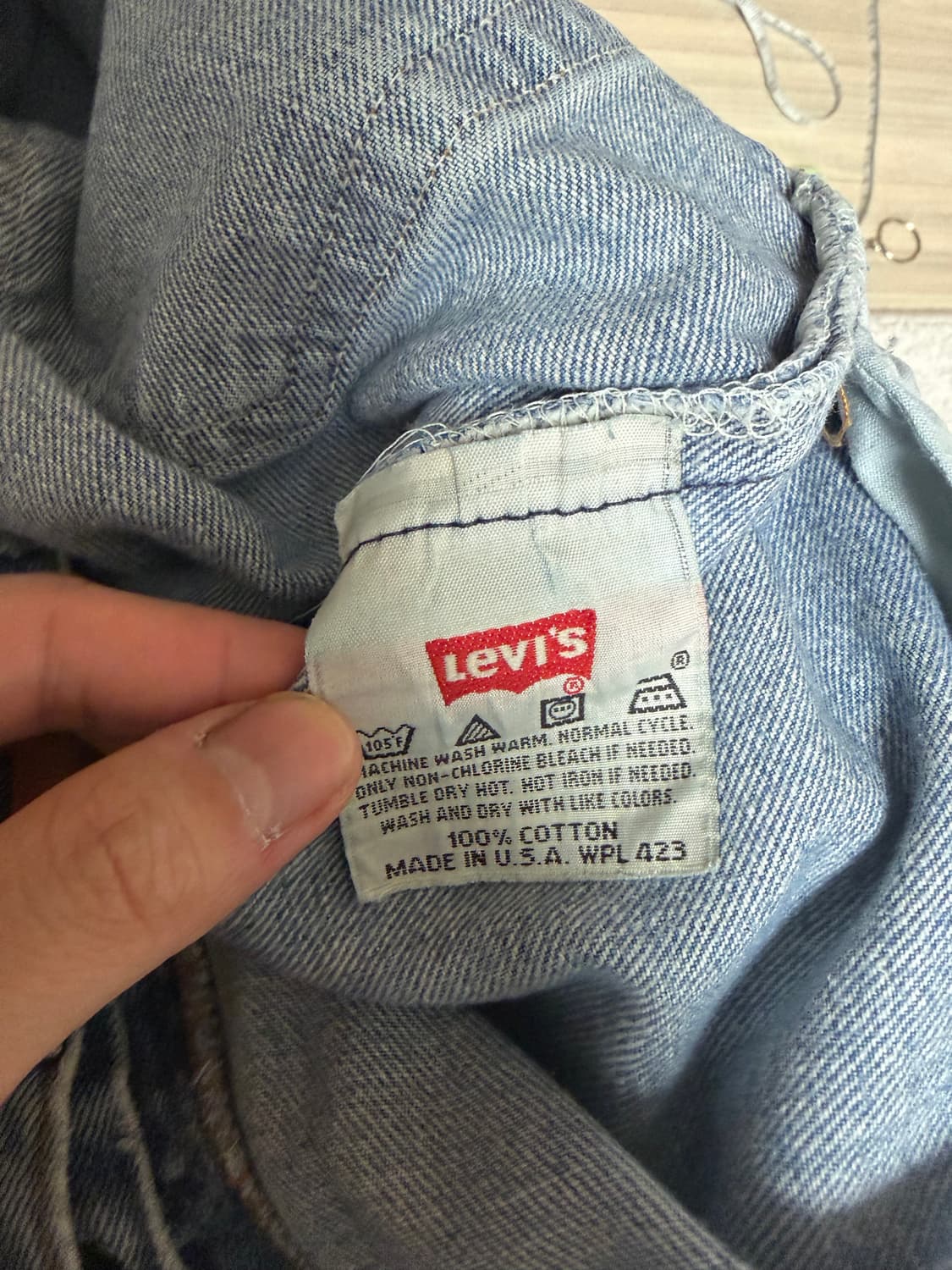 빈티지 90s 리바이스 levis 501 made in usa 상품이미지4
