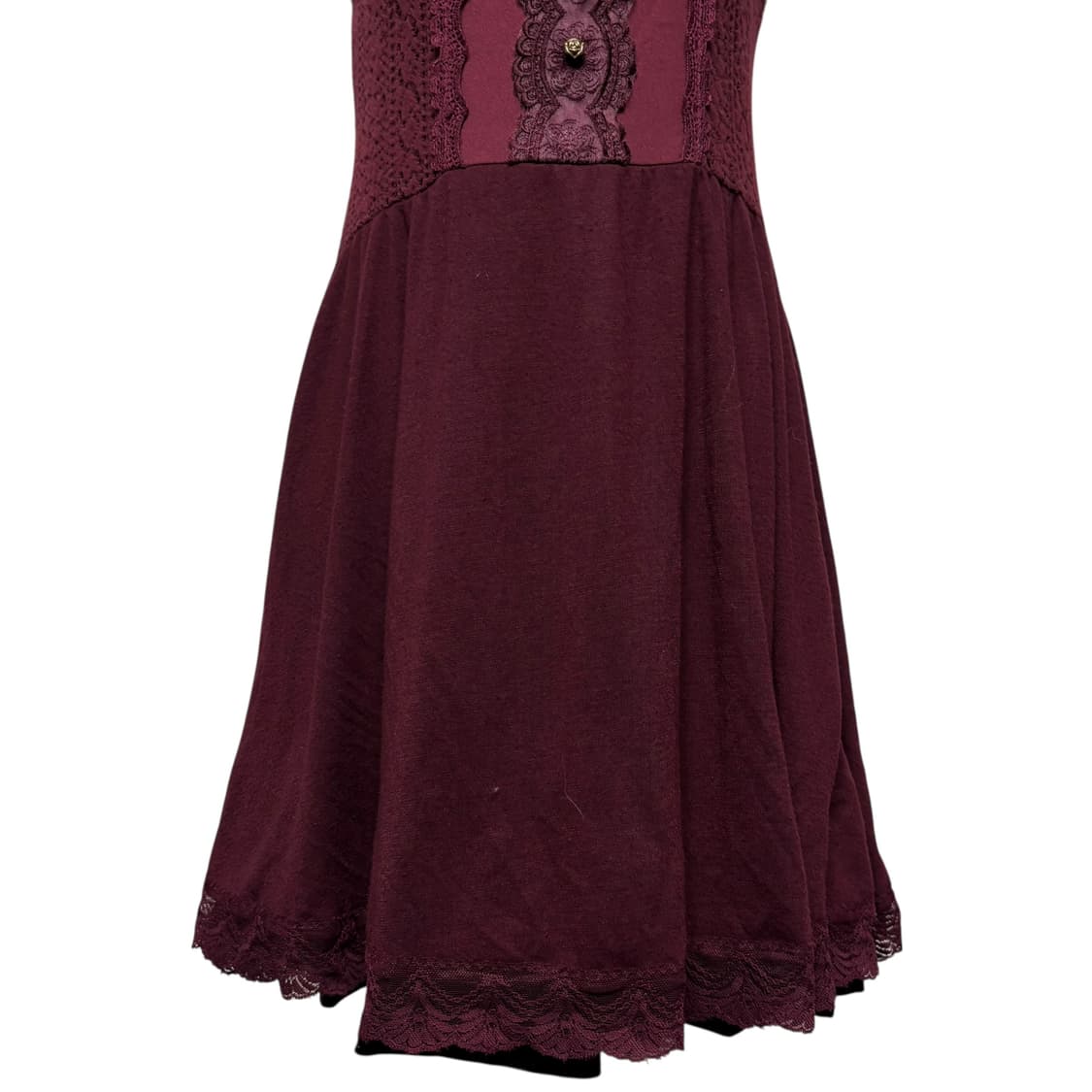 3803 엑시즈팜 레이스 벨벳 니트 나시원피스 상품이미지3