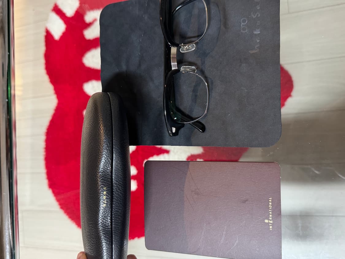 하쿠산 안경 백산안경 린디브로우 하금테 상품이미지4