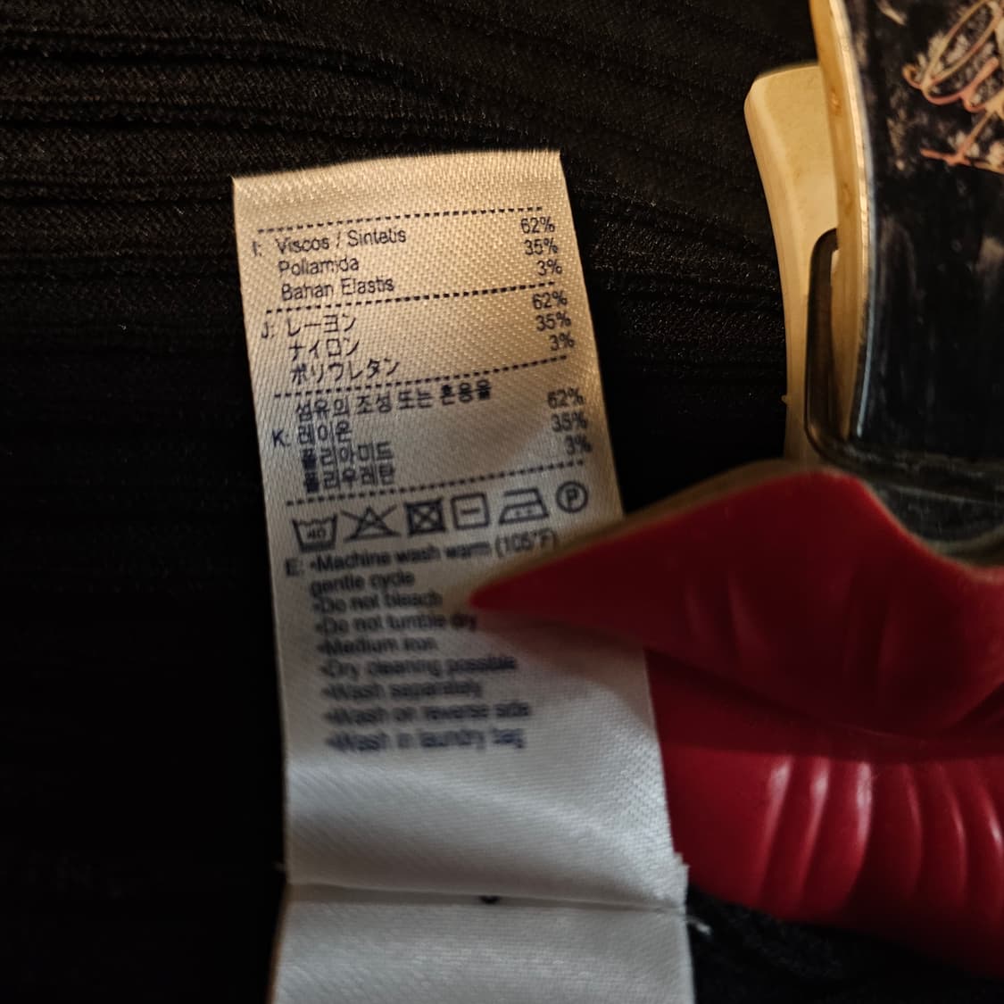 55~66[라코스테 슬림핏  롱 원피스 (상태 최상) 상품이미지6