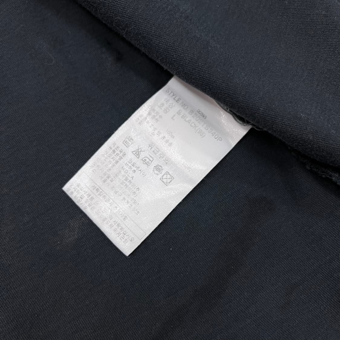 버커루 부두 스컬 프린팅 워시드차콜 반팔 L 상품이미지5