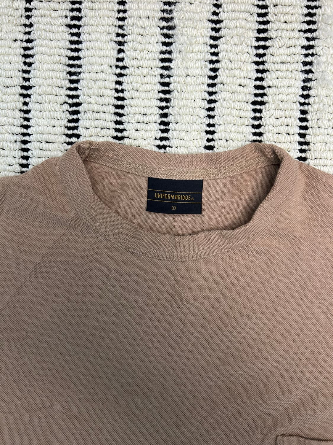 유니폼브릿지 베이지 티셔츠 상품이미지2