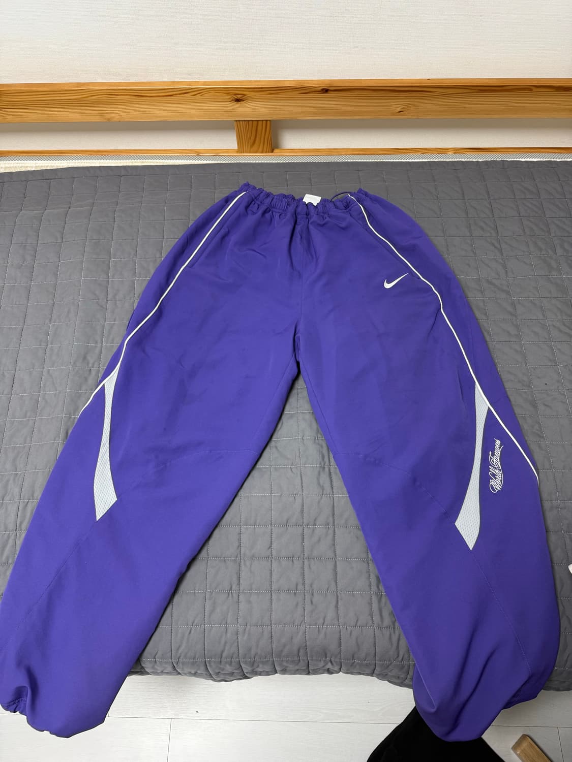 나이키 슈프림 트랙셋업 퍼플 L 상품이미지2