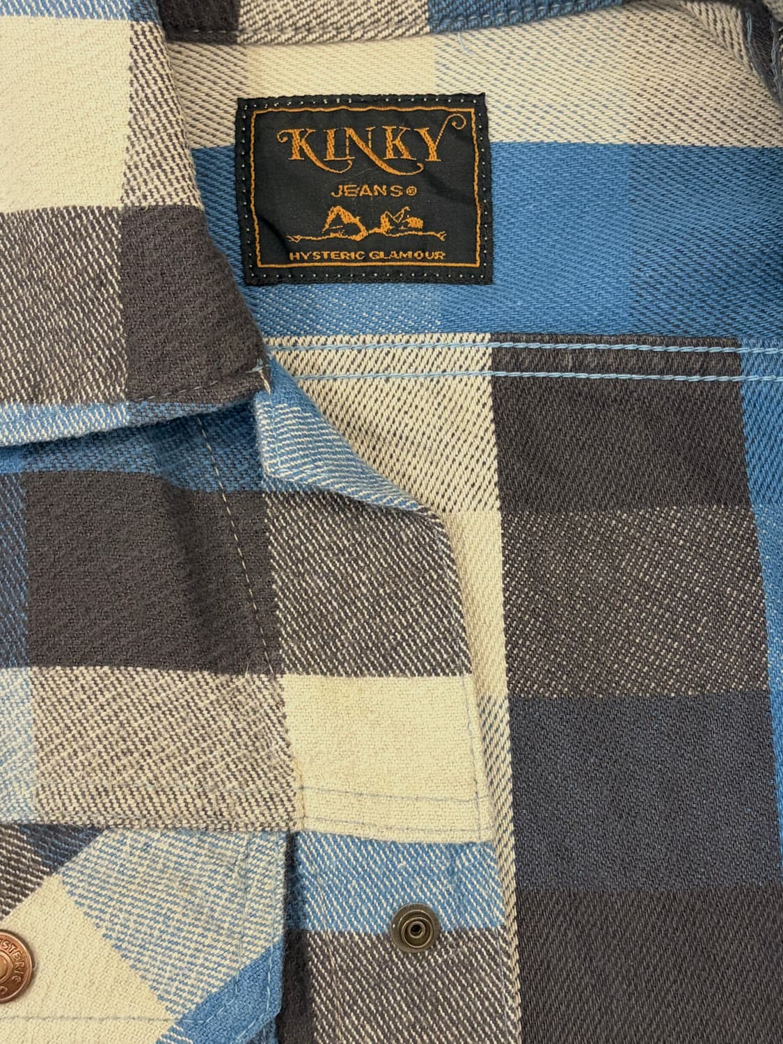 히스테릭 글래머 체크 자켓 상품이미지5