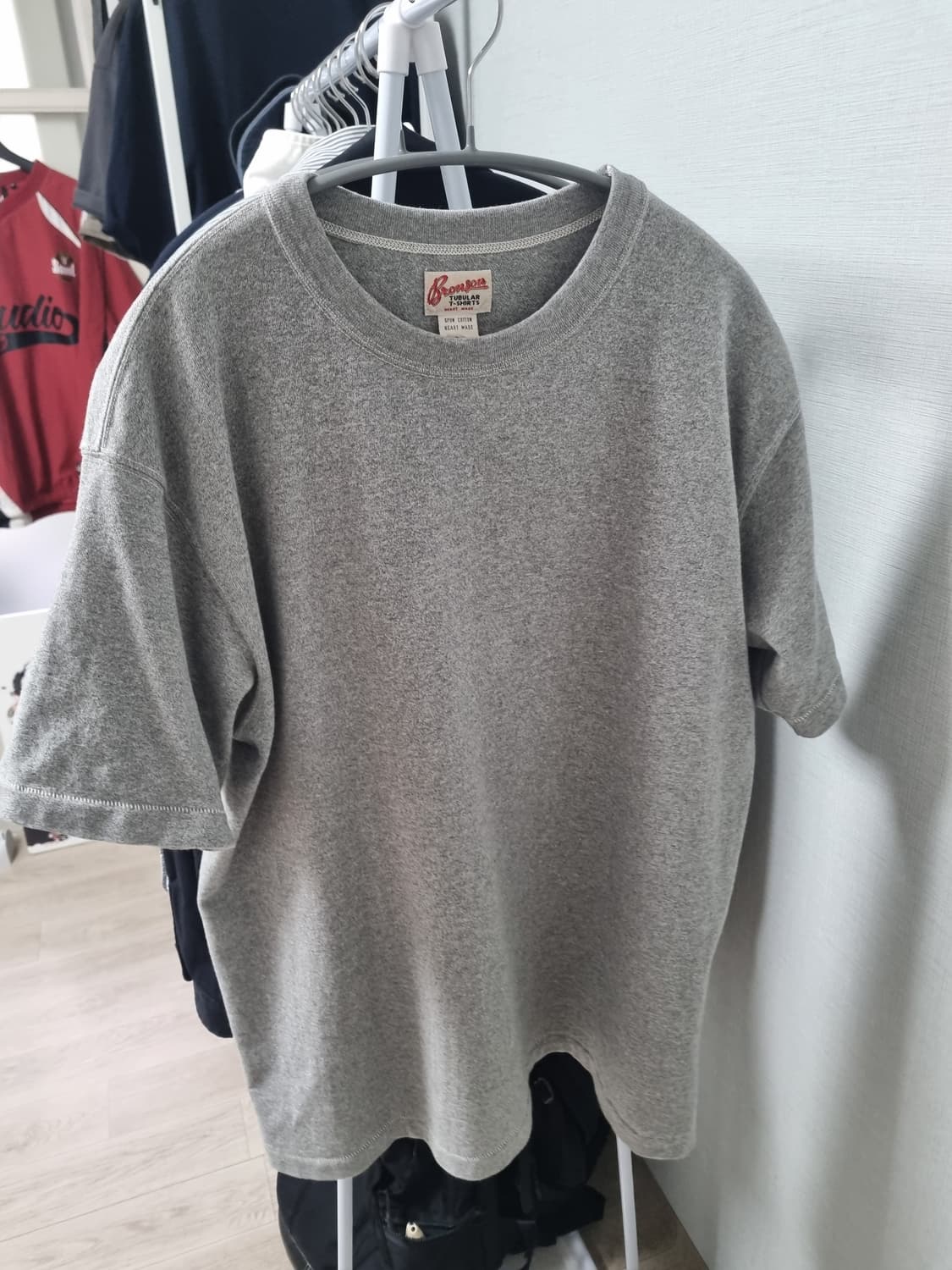 브론슨 루프휠 튜블라 티셔츠(grey) 상품이미지1
