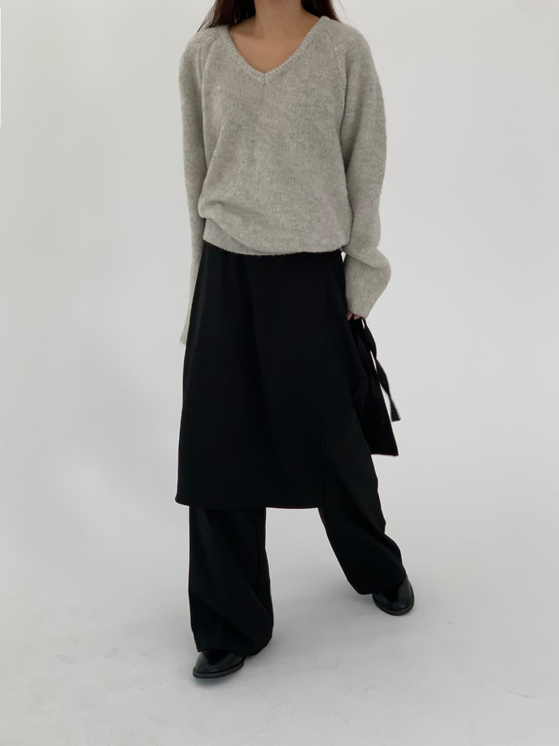 레이어드 랩 팬츠 상품이미지2