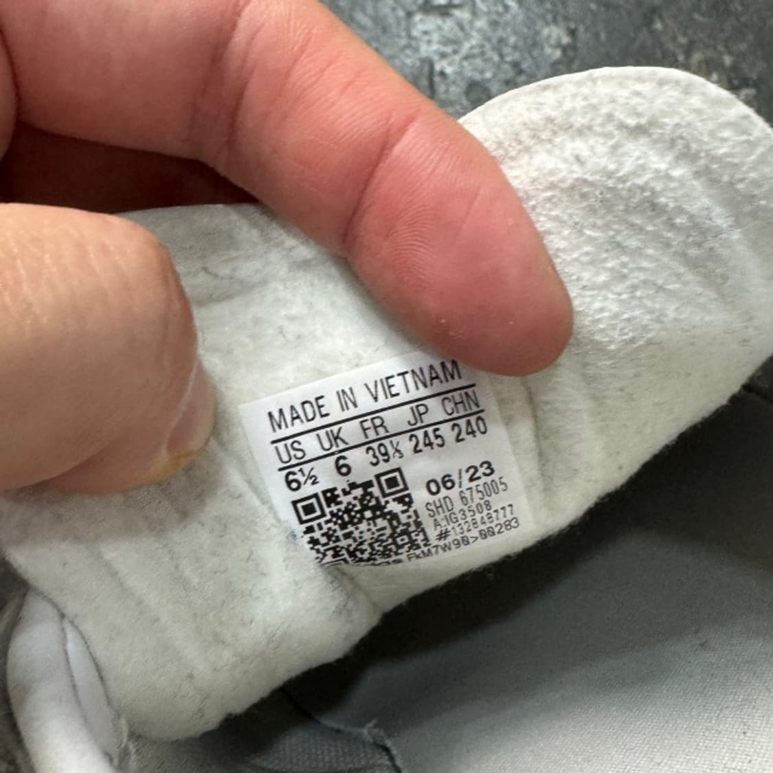 245 아디다스 가젤 화이트 그레이 상품이미지6