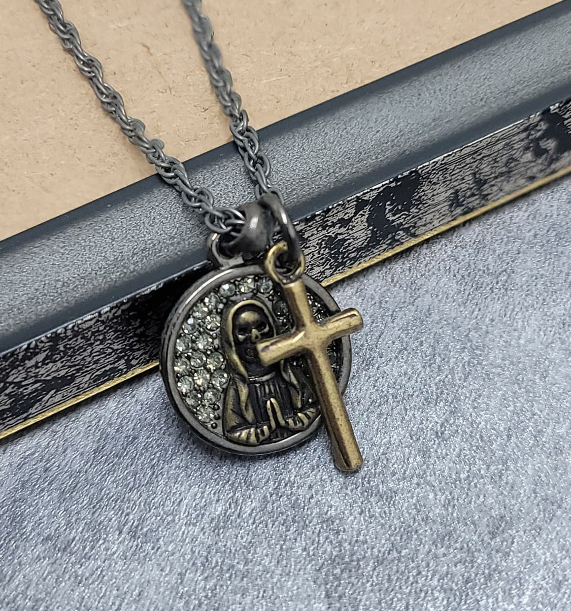 Cross Skull 빈티지목걸이 상품이미지4