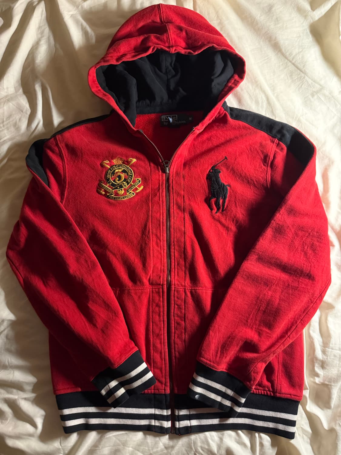 폴로 빅포니스노우 챌린지컵 집업 상품이미지1