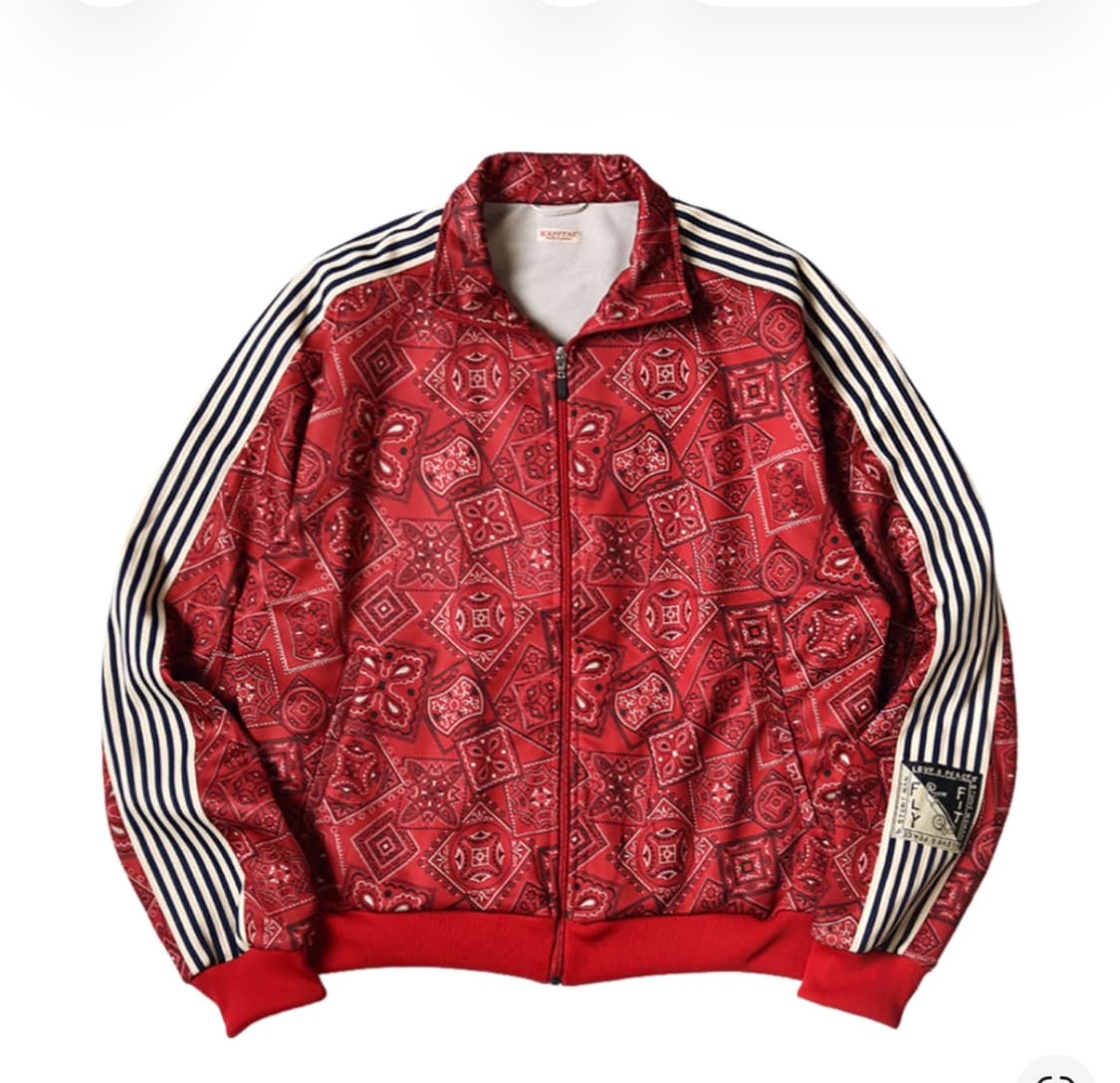 캐피탈 스무스 저지 쿠키 반다니 자켓 레드 판매합니다  상품이미지1