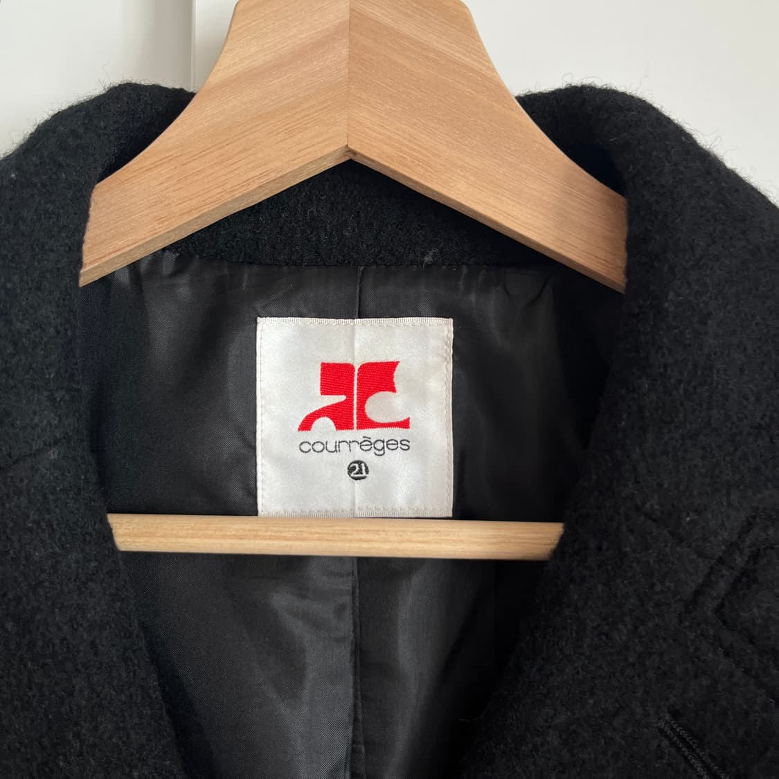 COURREGES 90's wool 100% Jacket 상품이미지4