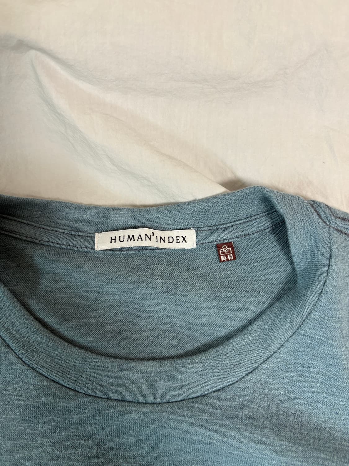 [3] 폴리테루 휴먼인덱스 휴먼 포켓 롱슬리브 제이드 블루 상품이미지2