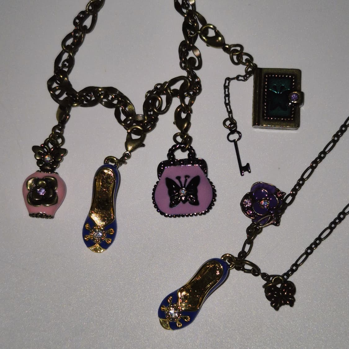 05s 안나수이 엔틱 구두&나비 목걸이 팔찌 세트 상품이미지8