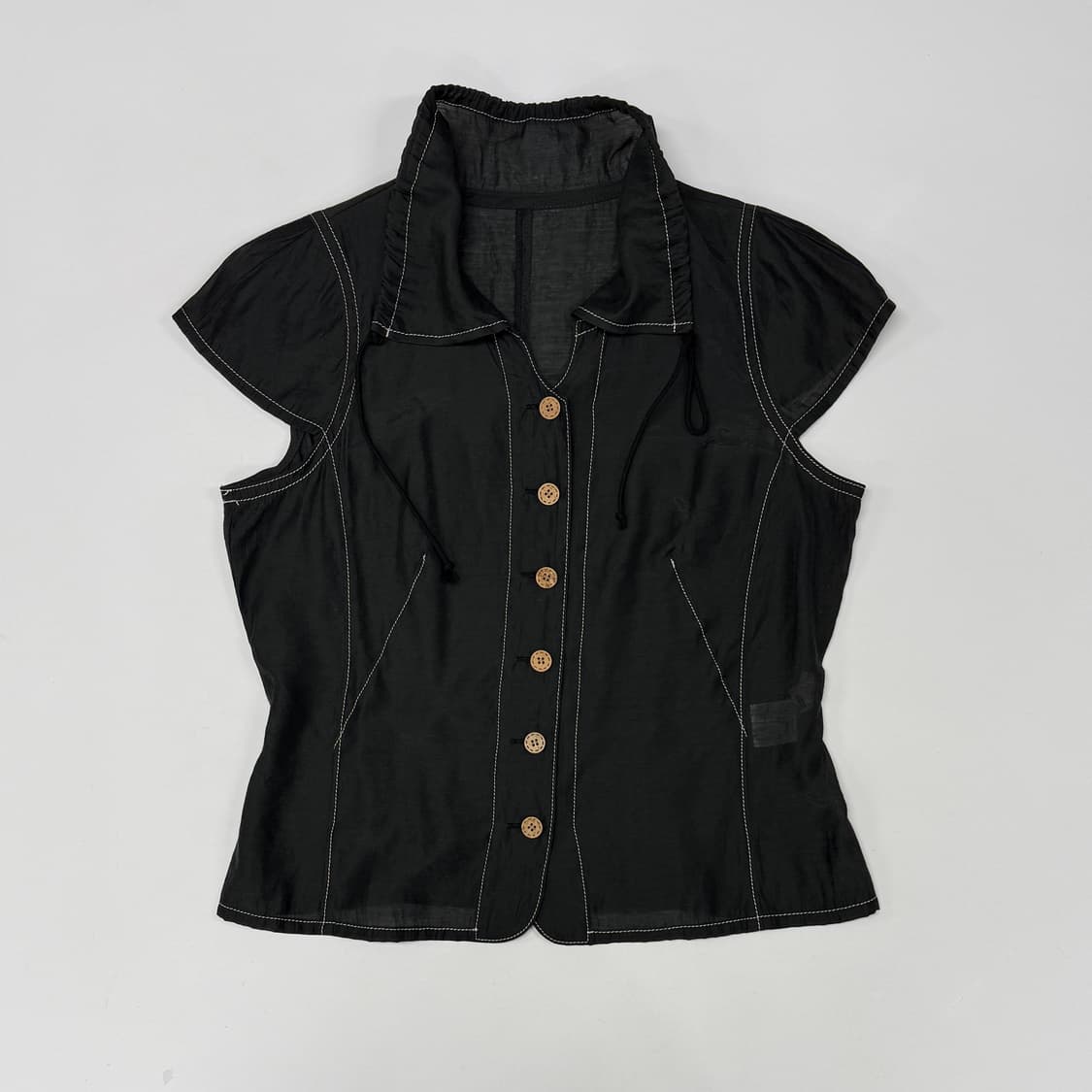 Sensounico string collar top 상품이미지2