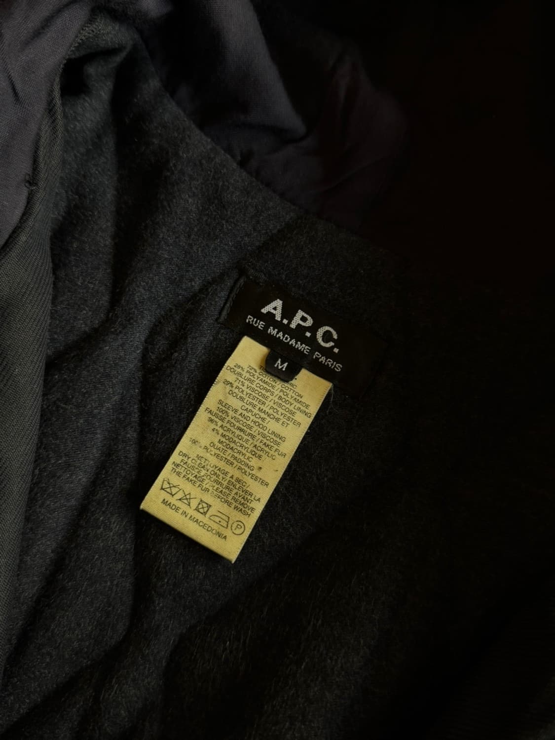 아페쎄 아웃도어 후드 코트 남성100 상품이미지9