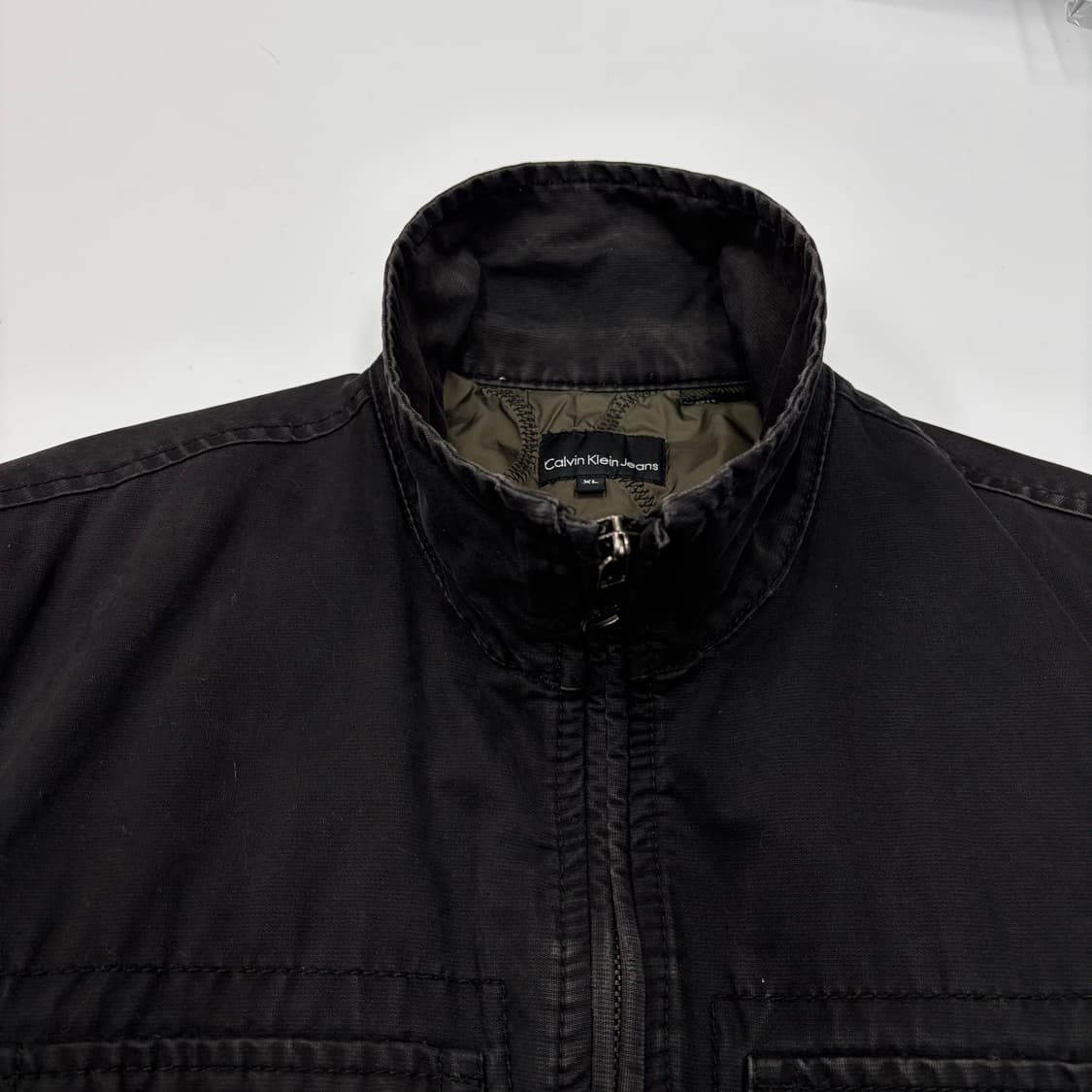 Clavin Klein jeans 빈티지 워크 데님 자켓 XL 상품이미지2