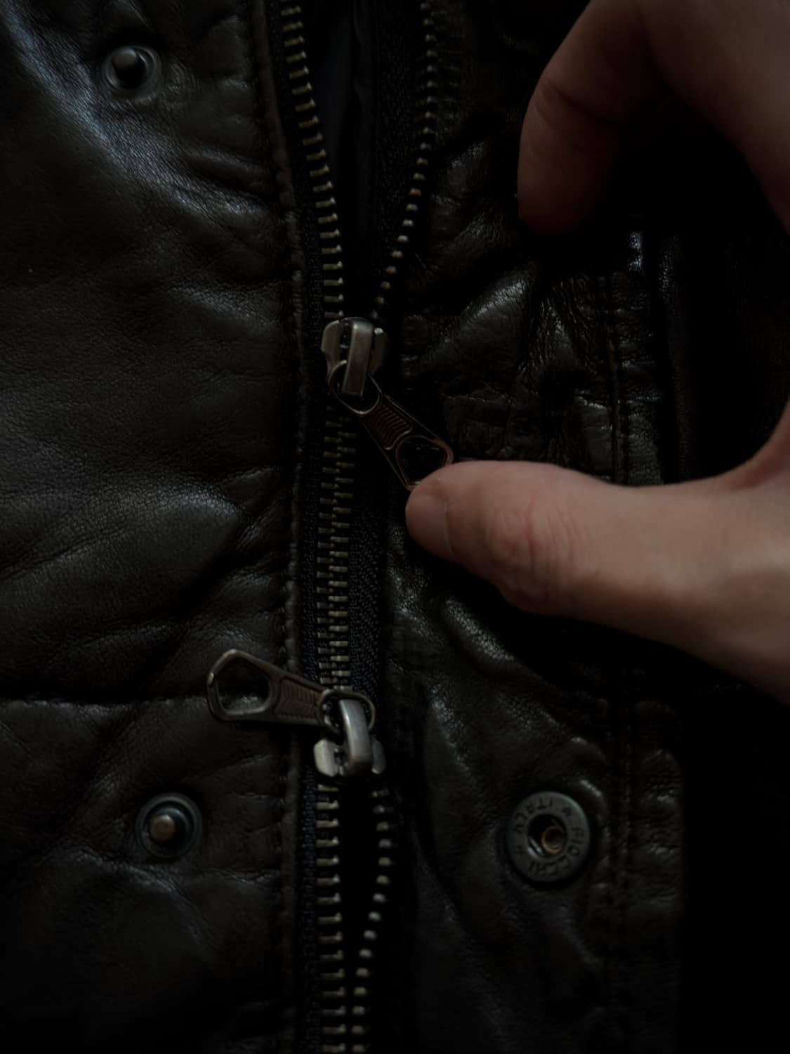 TOMORROWLAND lamb leather padding jacket 상품이미지8