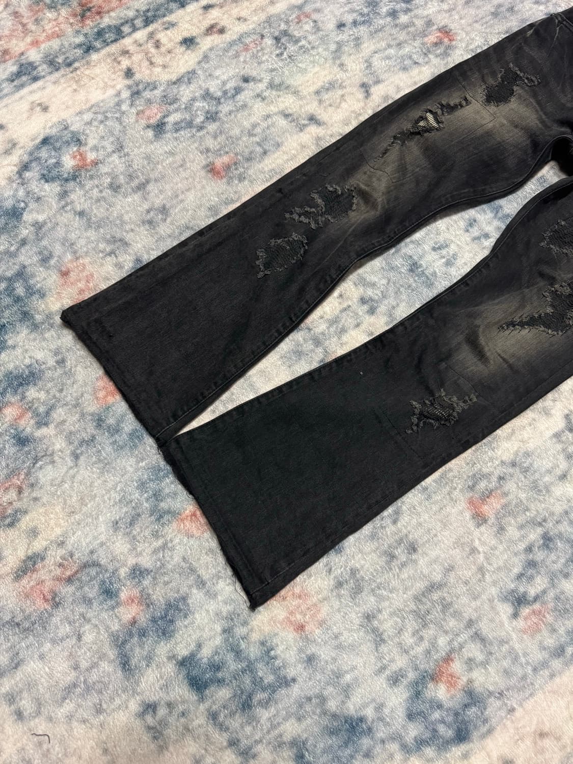 Fuga 00s archive black distressed boots  상품이미지6