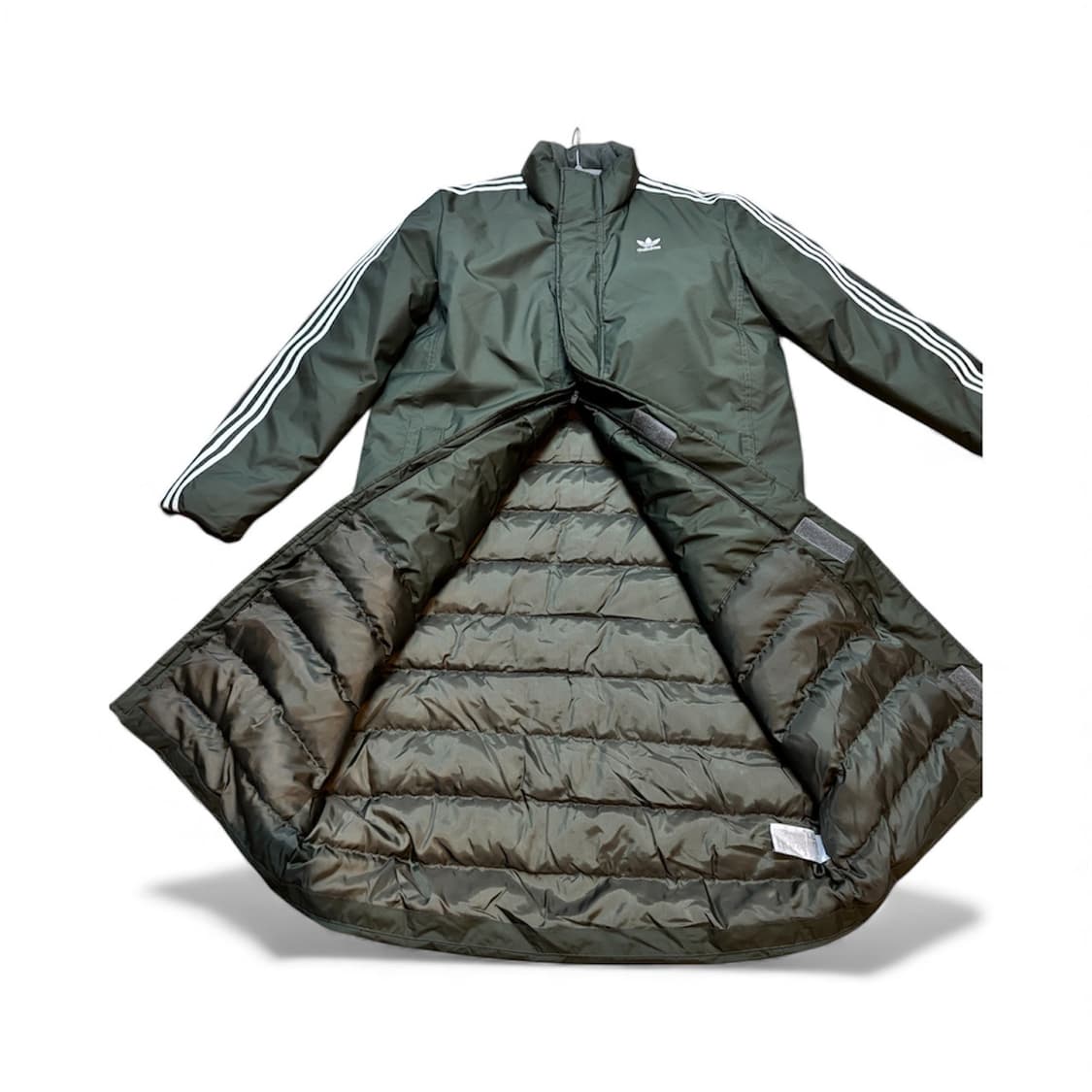 아디다스 벤치 자켓 카키 상품이미지2