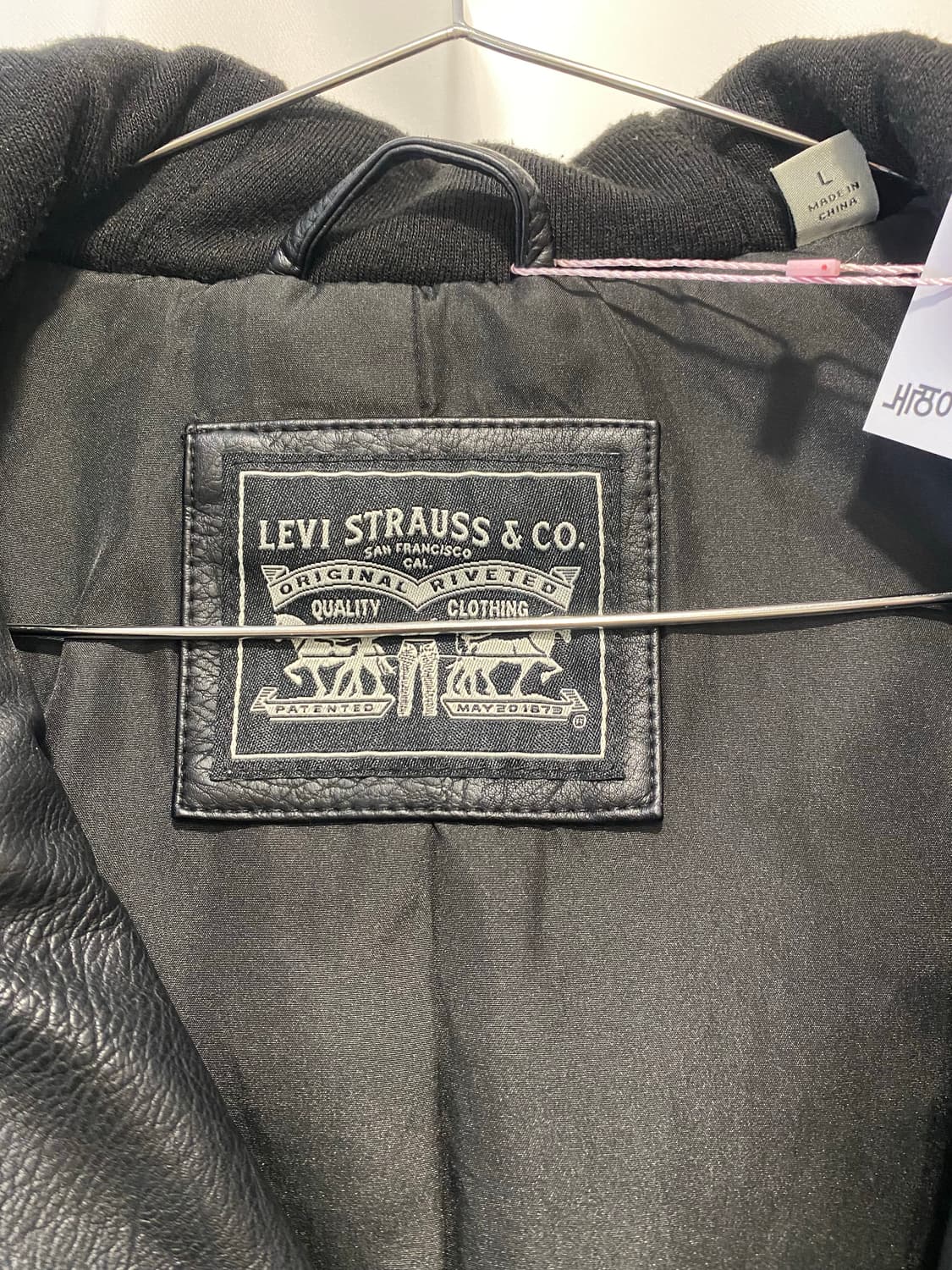 리바이스 가죽 후드 자켓 상품이미지2