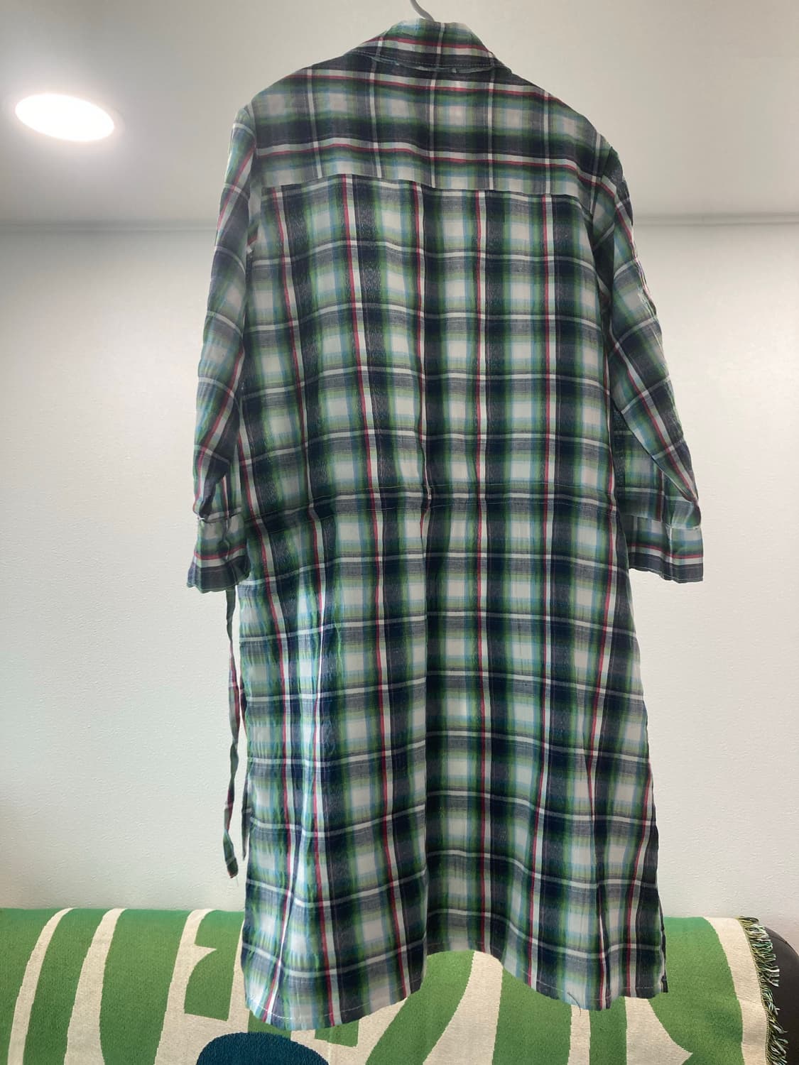 일본 빈티지 레이어드 원피스 롱셔츠 상품이미지9