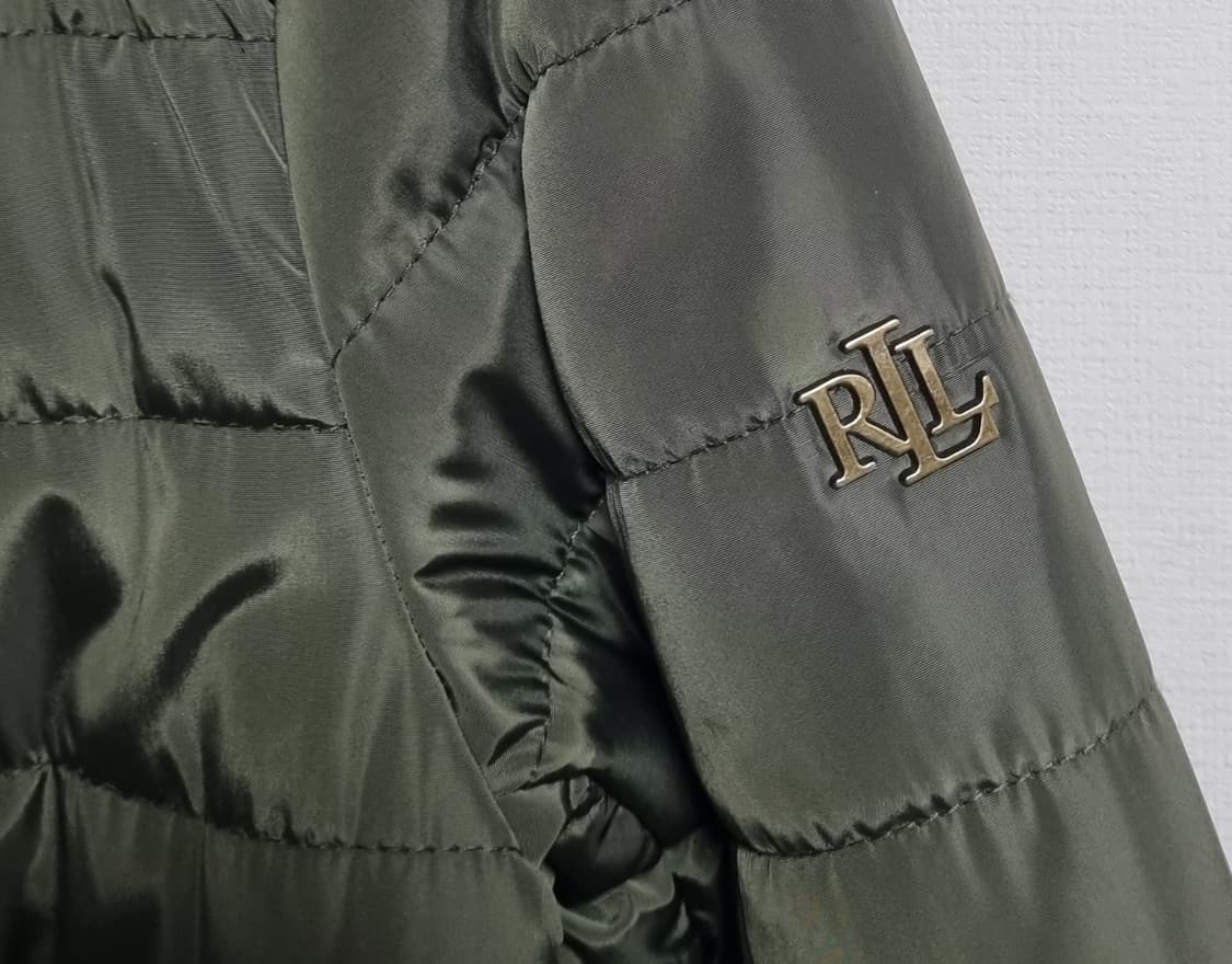 XS (44) 랄프로렌 폴로 카키 퀼팅 자켓 상품이미지2