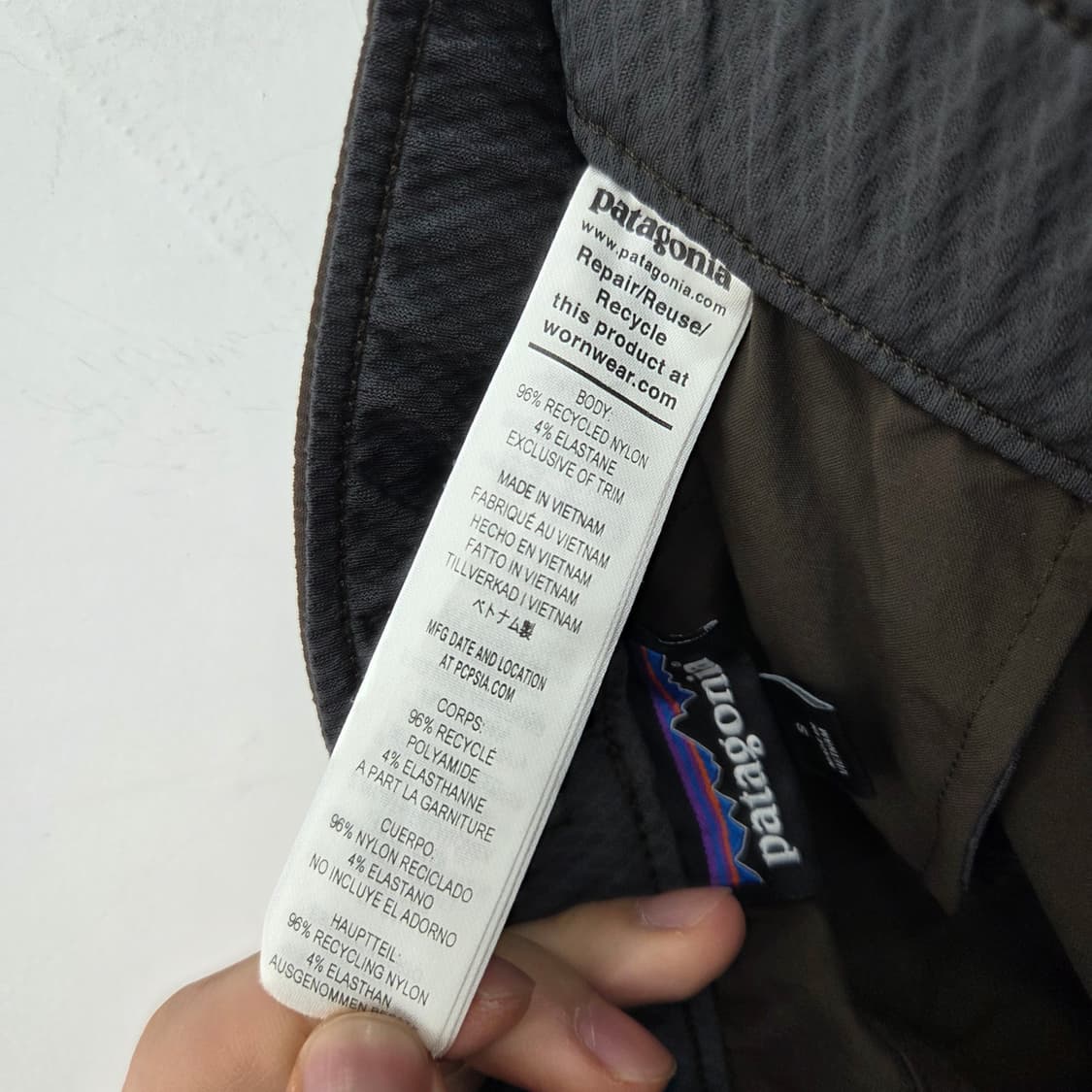 파타고니아 풀밴딩 트레이닝 면바지 남s 28in 상품이미지8