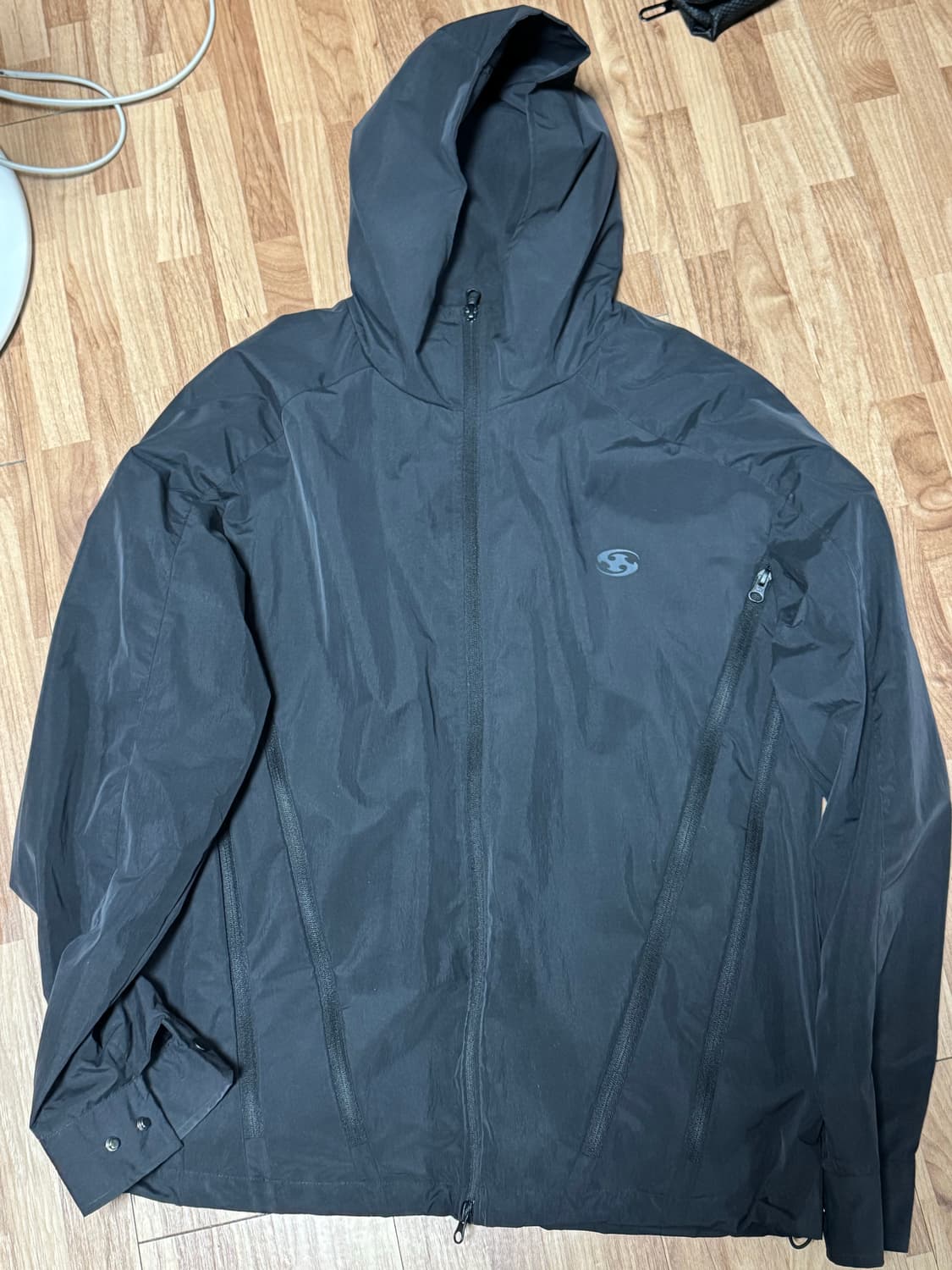 산산기어 지퍼 자켓 블랙 2사이즈 상품이미지1