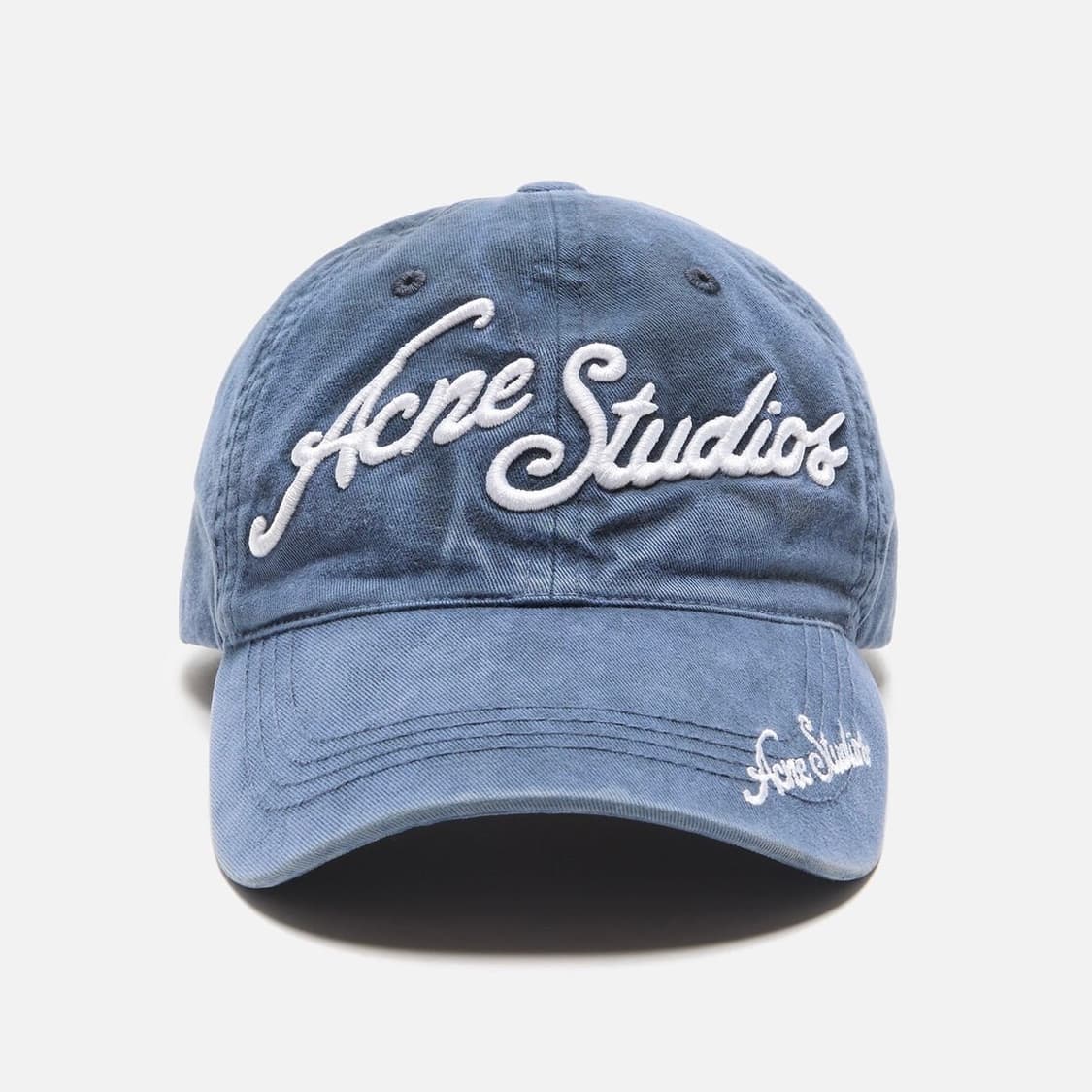 아크네스튜디오 25fw 로고 볼캡/딥 블루 상품이미지1