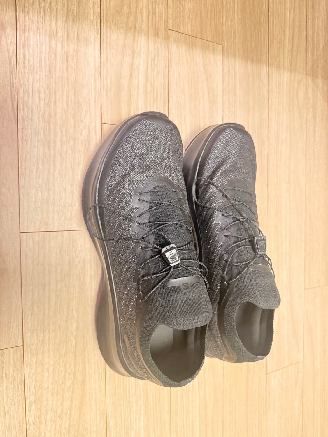 살로몬 x 꼼데가르송 옴므 펄사 플랫폼 블랙 275 사이즈 상품이미지4