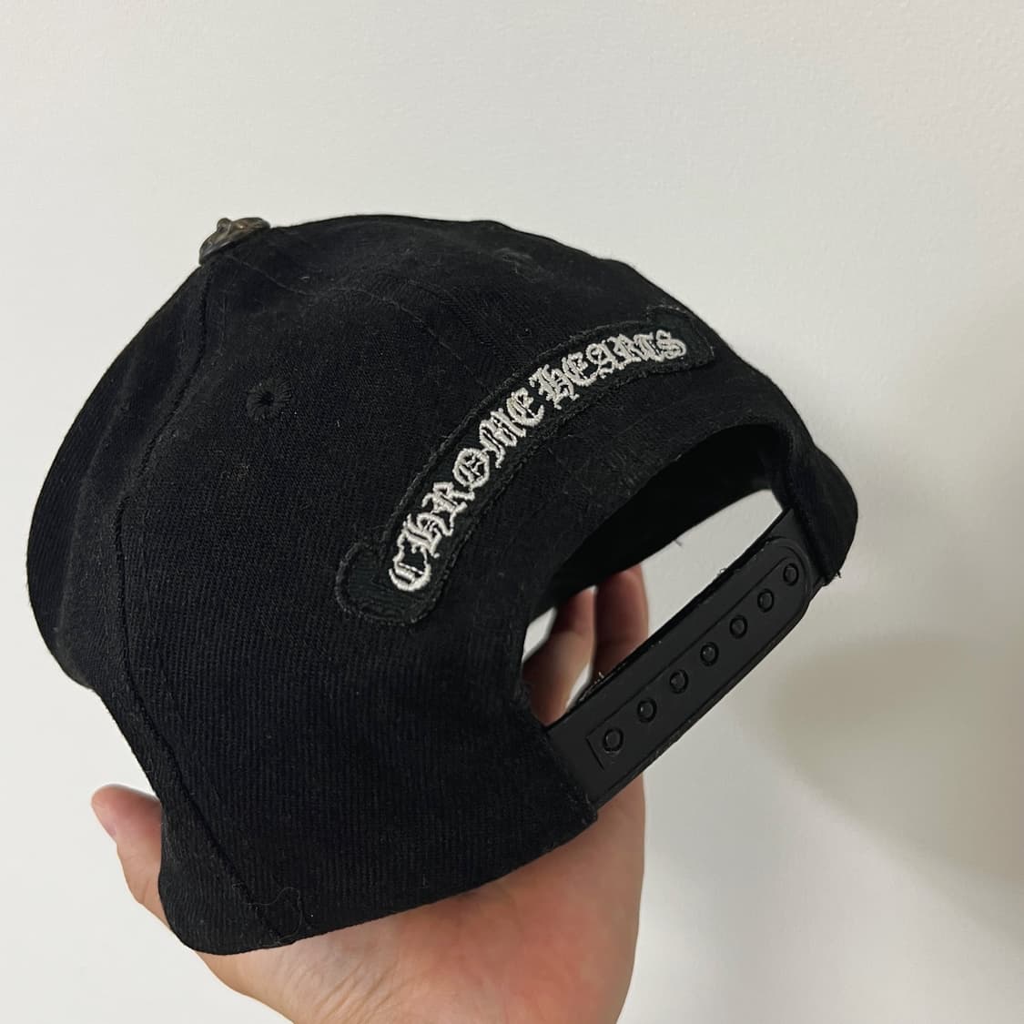 크롬하츠 바인대거 데님 베이스볼 트러커캡 검흰 상품이미지5