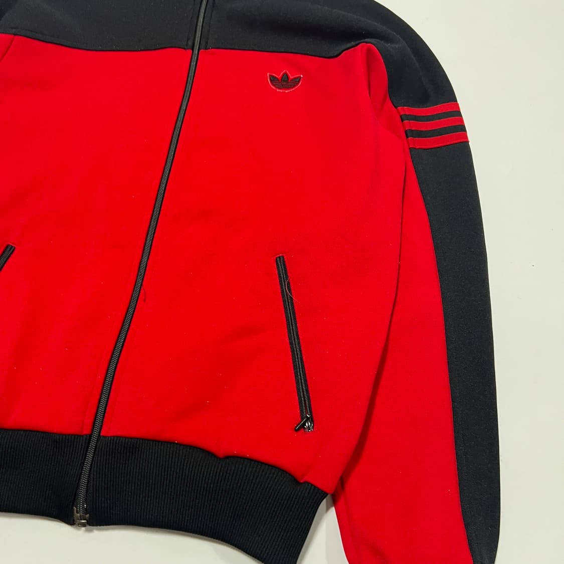 Adidas 80s 아디다스 파이어버드 레드 집업져지 상품이미지4