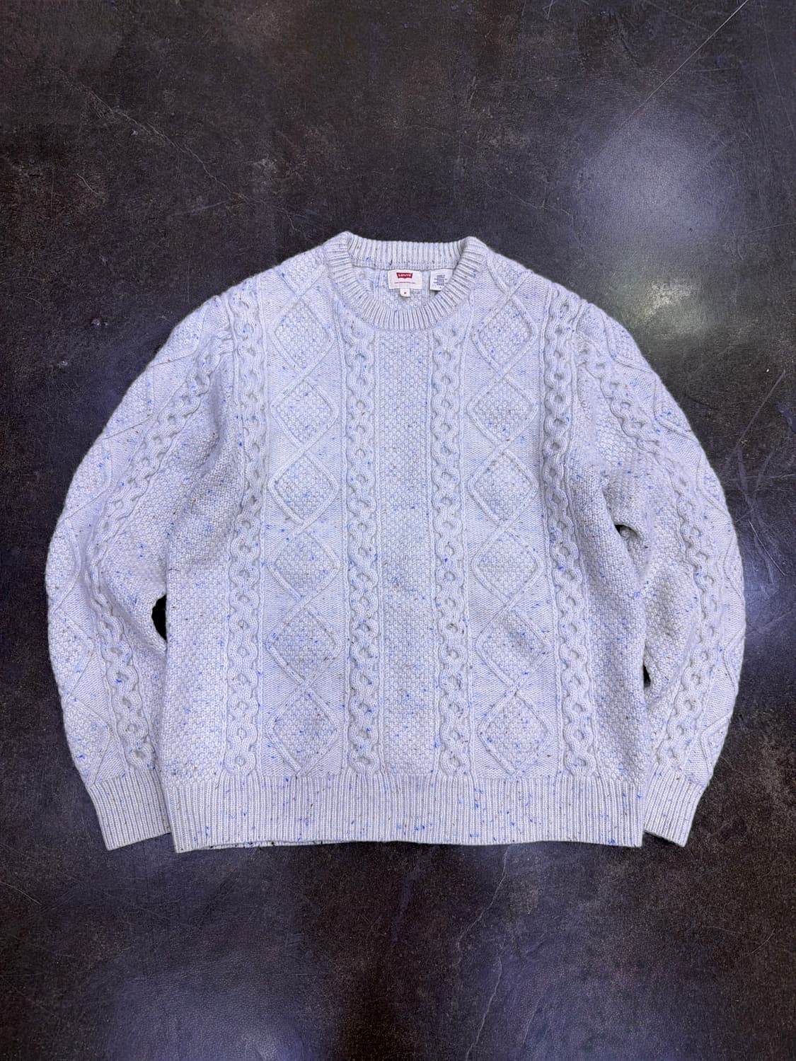 리바이스 헤비울 케이블 니트 스웨터 M 상품이미지1