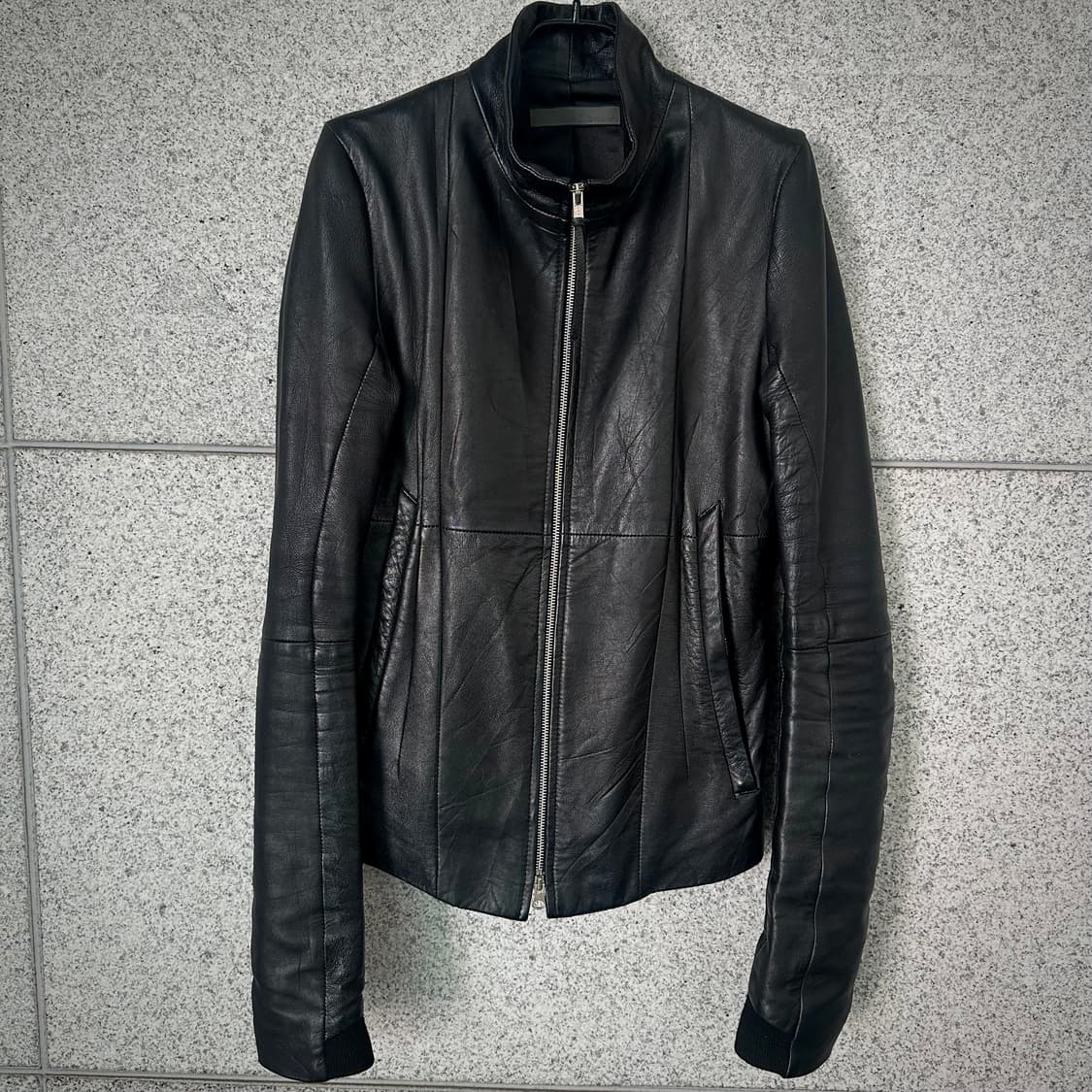 EKAM 002 lambskin leather jacket L 상품이미지3