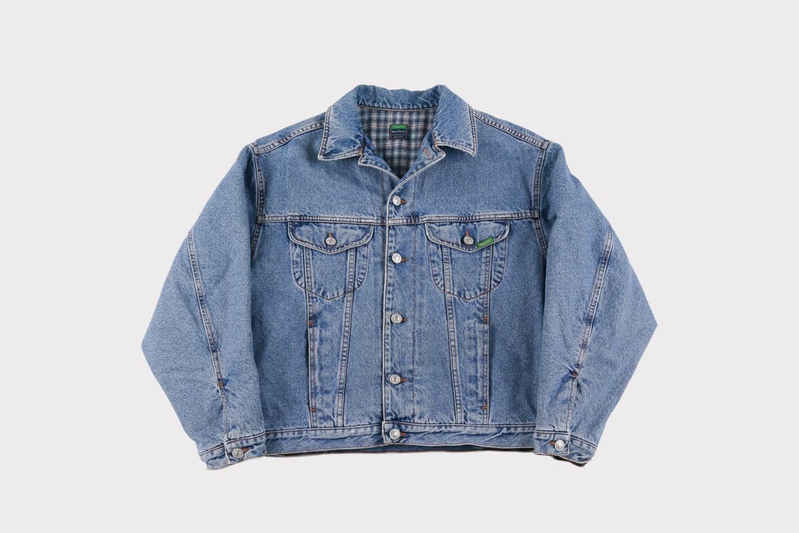 [M] 90's 베네통 트러커 데님자켓 상품이미지1