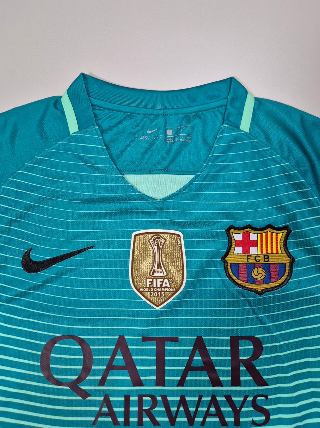 16-17 바르셀로나 써드킷 네이마르 유니폼 L 상품이미지3