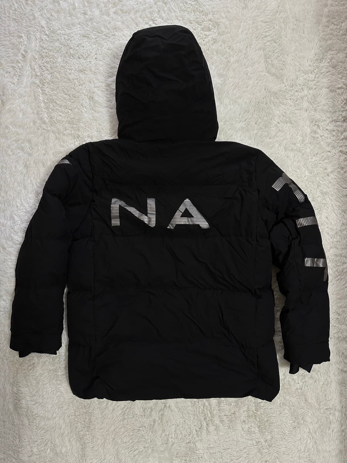 다이나핏 남성 패딩 2XL(110) 블랙 상품이미지3