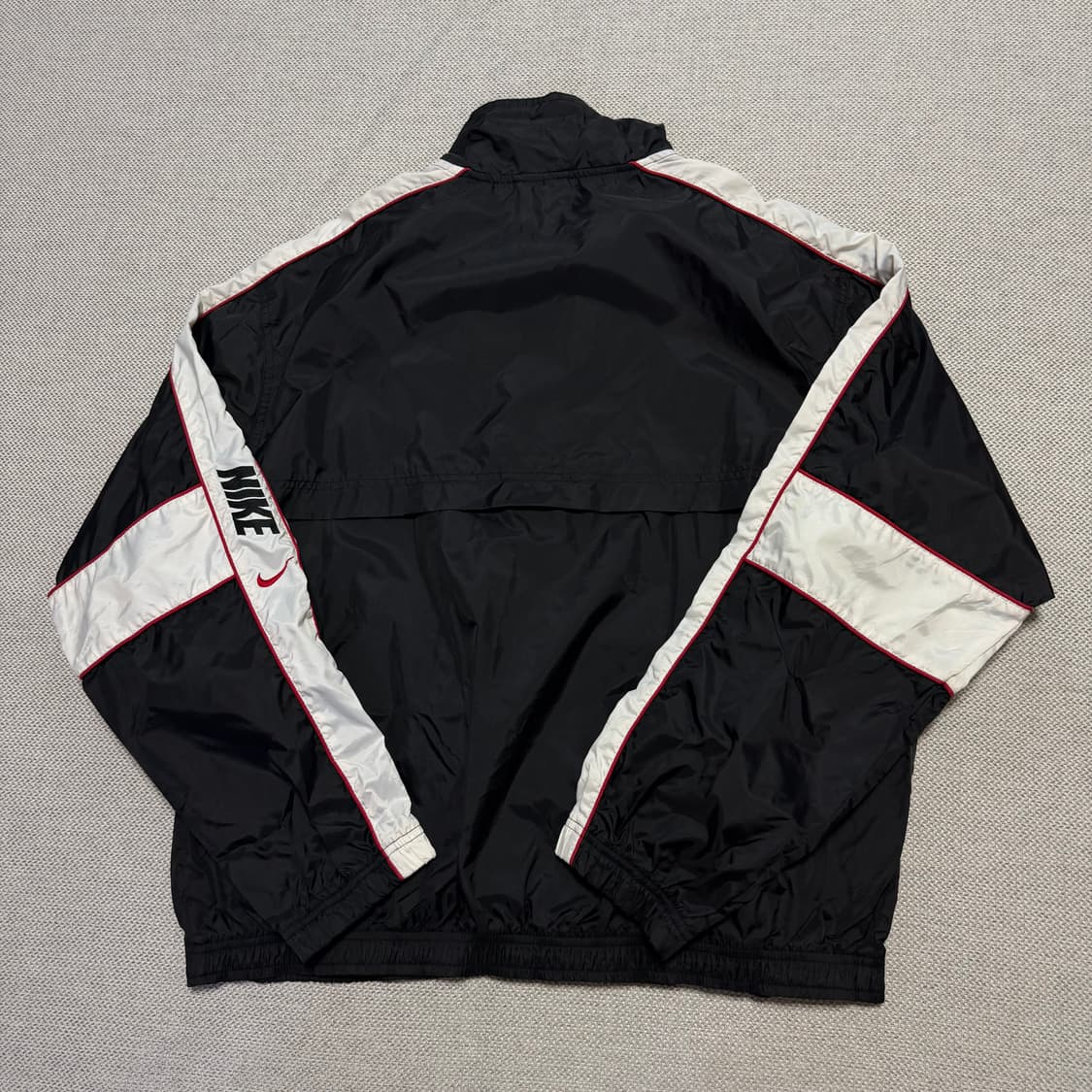 90s 나이키 올드스쿨 사이드로고 바람막이 자켓 상품이미지5