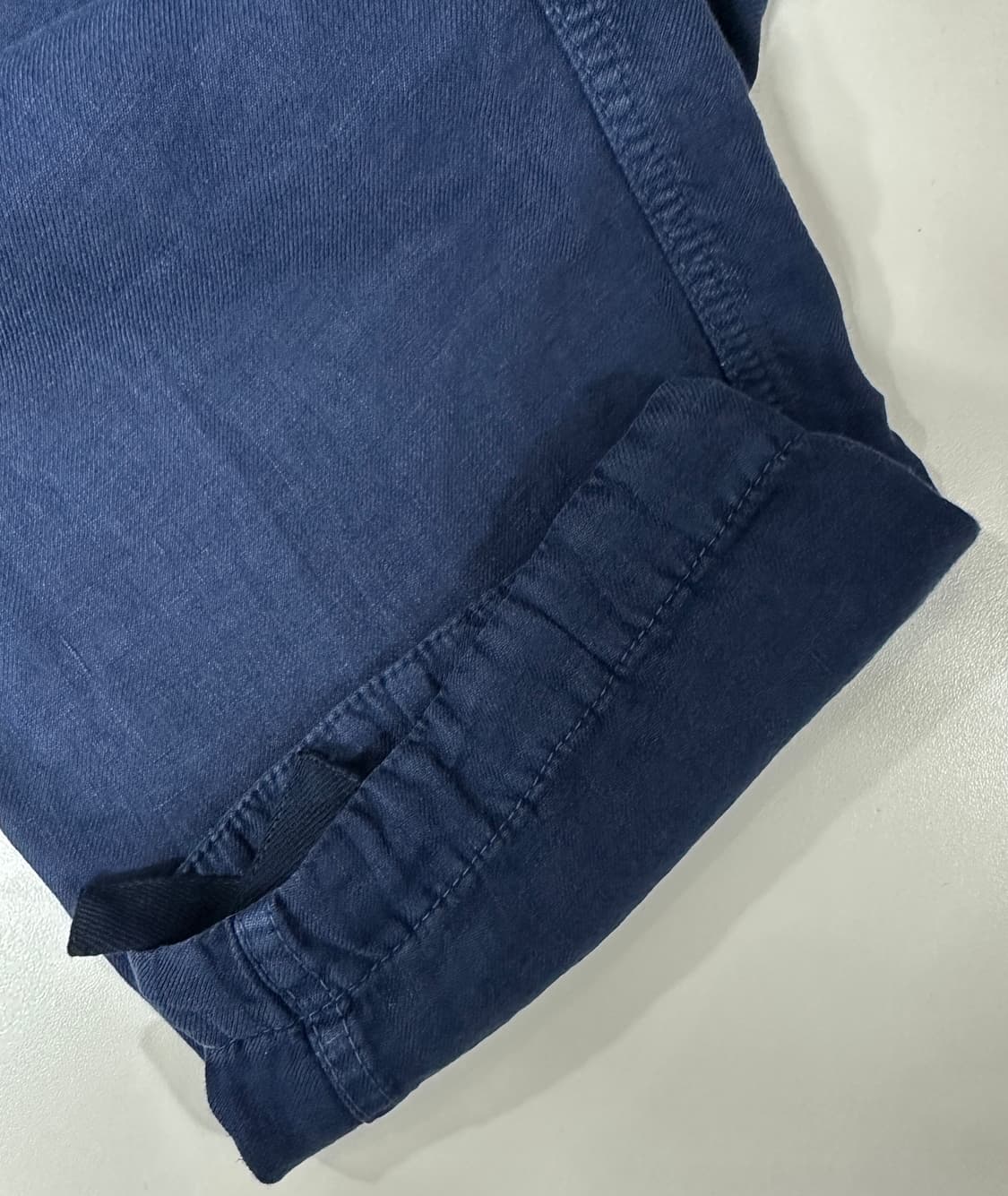 브루넬로 쿠치넬리 드로스트링 린넨 100% 팬츠 상품이미지9