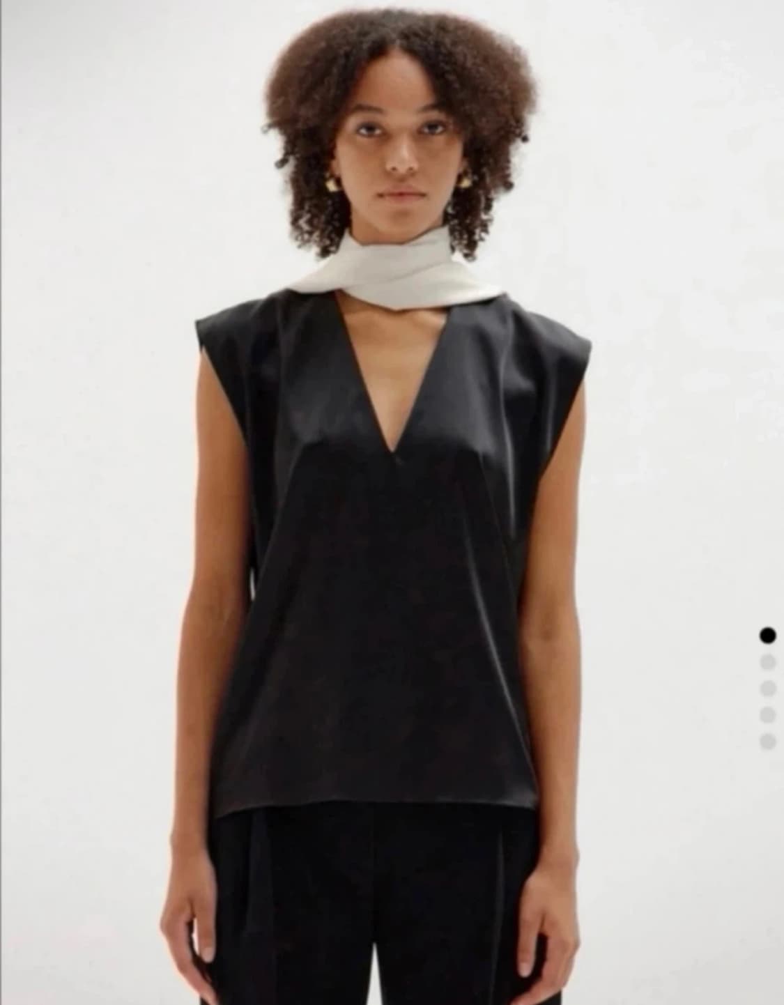 Eenk simon 스카프 베스트 탑 _ S 상품이미지1