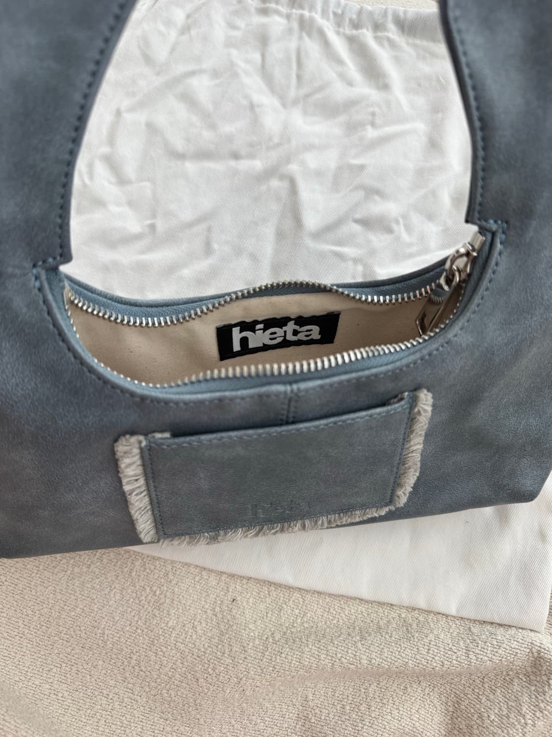 hieta 히에타 베이비 티나백 블루 상품이미지2