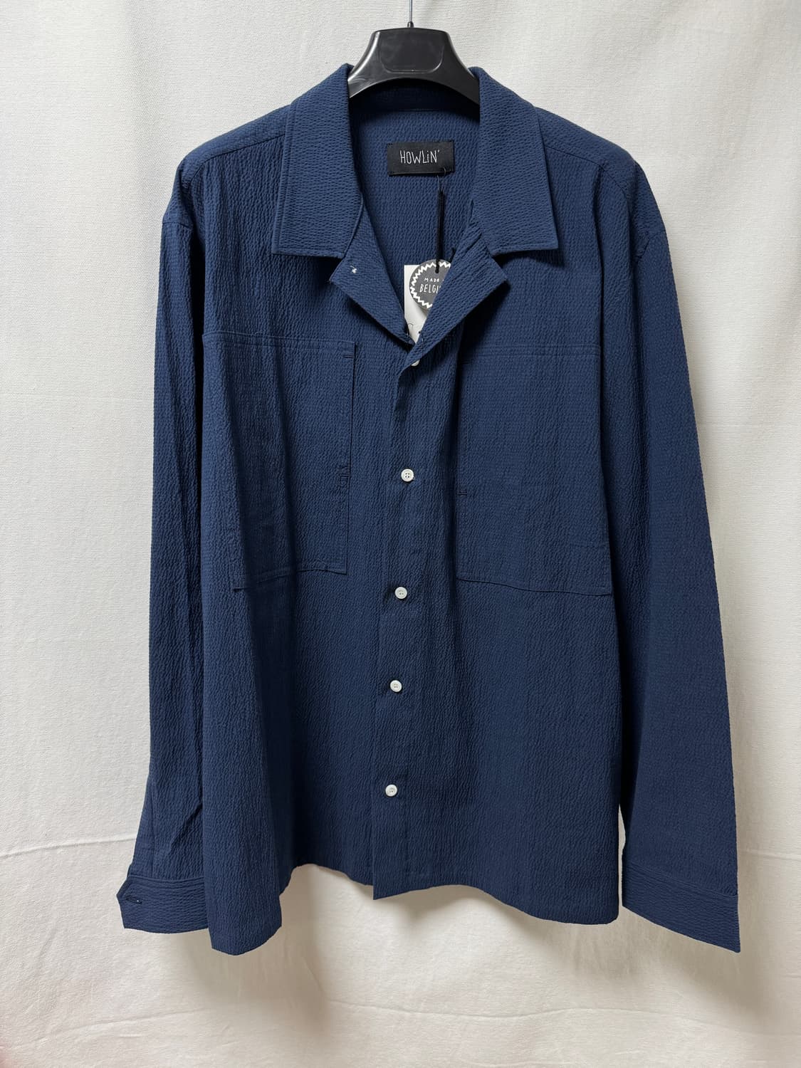 하울린 시어서커 셔츠 M 상품이미지1