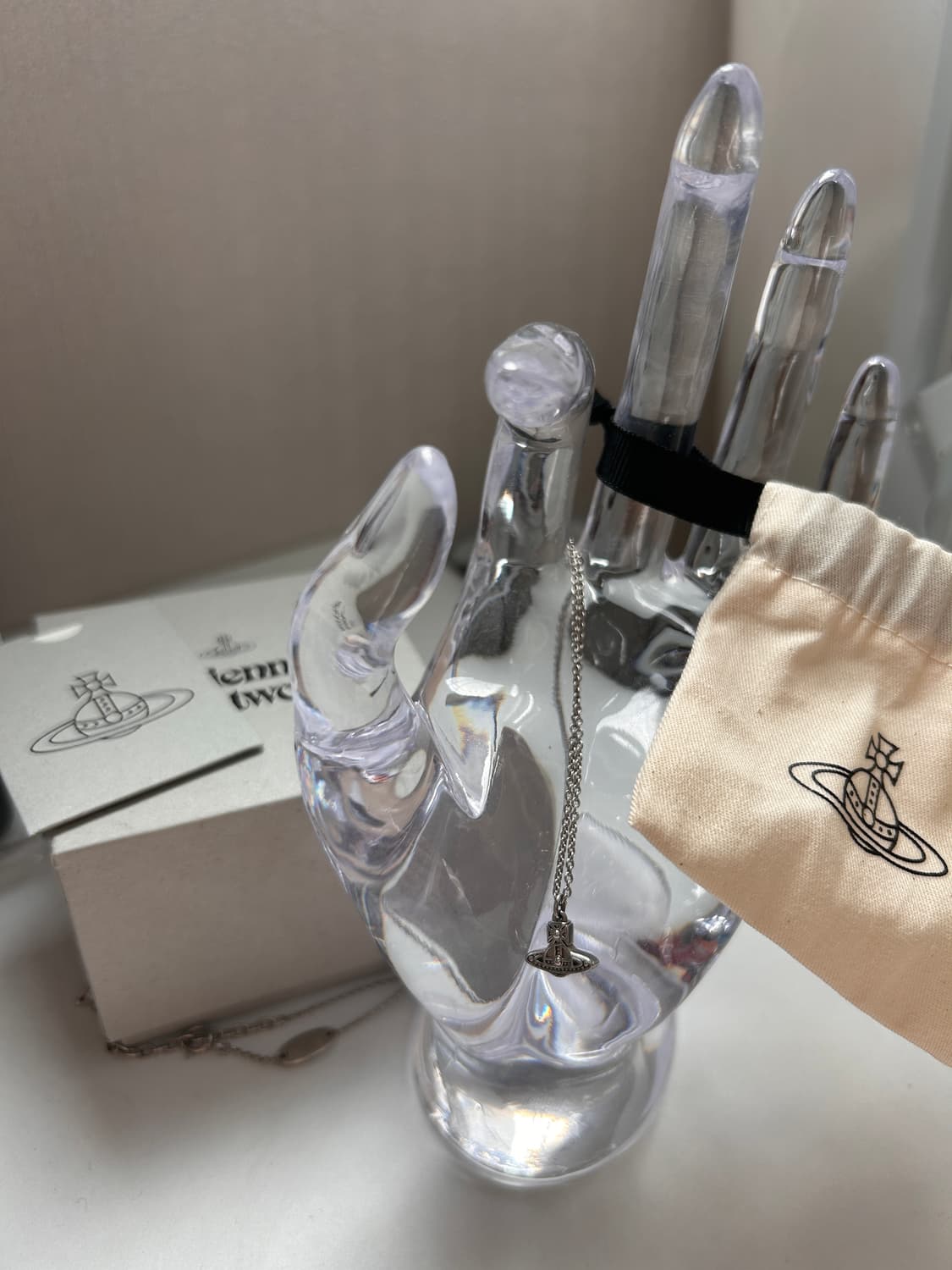 비비안웨스트우드 미니오브 목걸이 상품이미지4