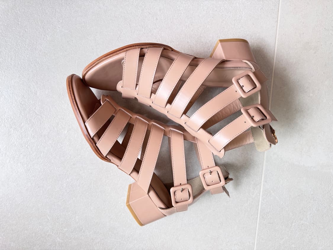 새상품 디자이너 슈즈 전체 소가죽 OH SHOE DESIGNS 샌들 24 상품이미지8